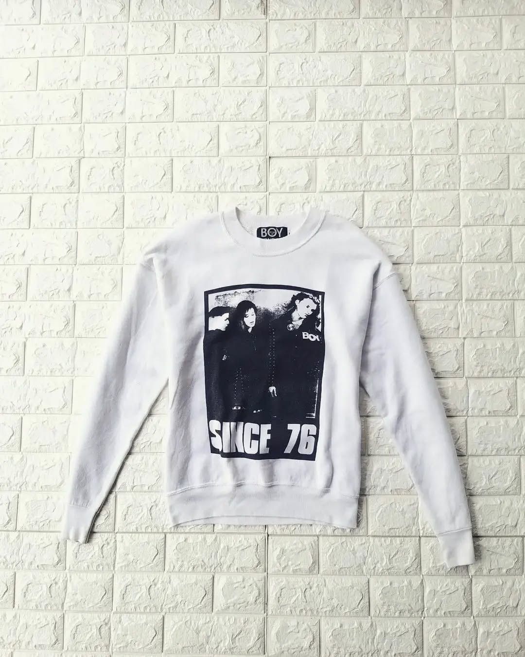 Vintage Vintage 80s Boy London Sweaters Size US M / EU 48-50 / 2 - 1 Thumbnail