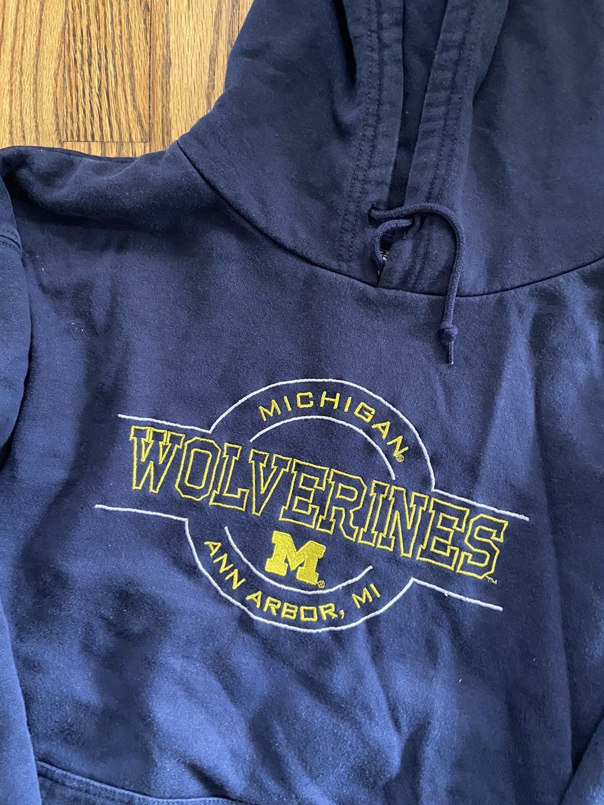 Vintage Vintage university of Michigan hoodie Size US XL / EU 56 / 4 - 3 Thumbnail