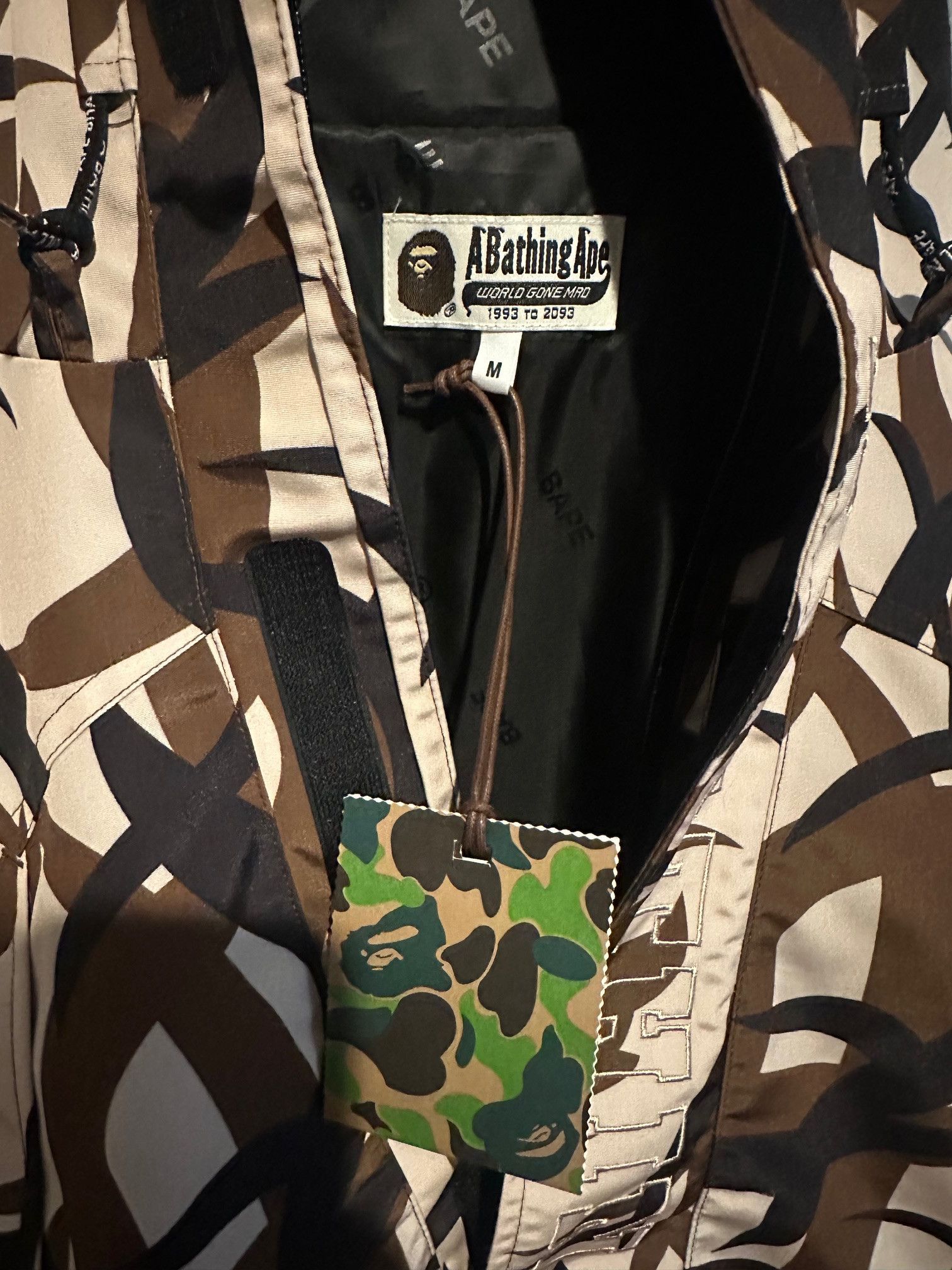 Bape Trial Camo Snowboard Jacket Size US M / EU 48-50 / 2 - 2 Thumbnail