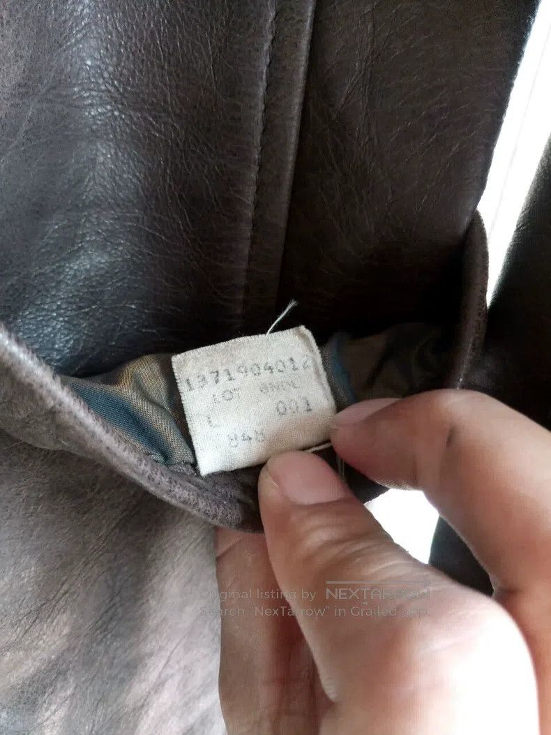 Schott Schott 848 Leather Jacket Size US L / EU 52-54 / 3 - 6 Thumbnail