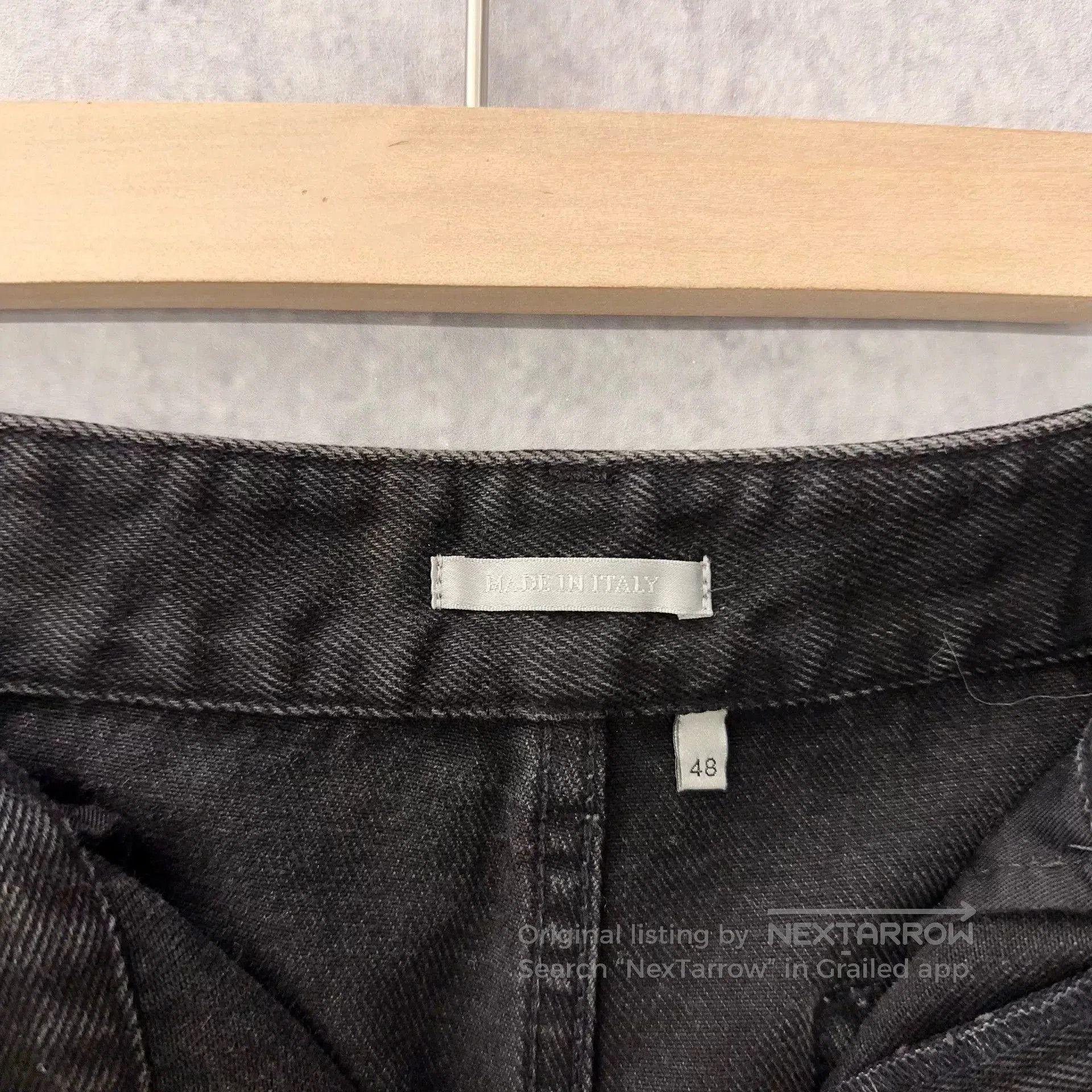 Dior DIOR Black Denim Straight. Size US 32 / EU 48 - 2 Thumbnail