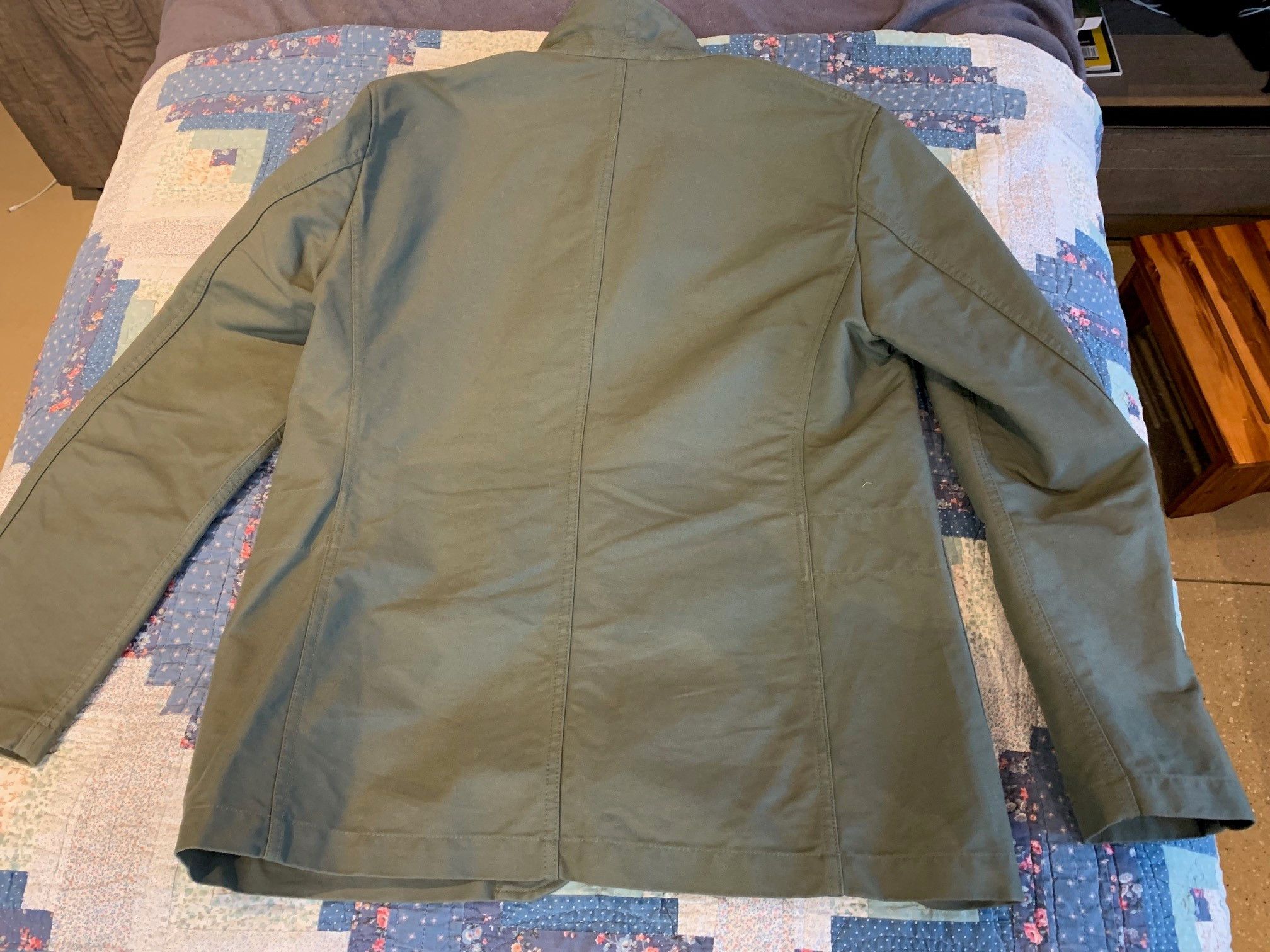 Engineered Garments EG Bedford Olive Sports Coat Size 40R - 6 Thumbnail