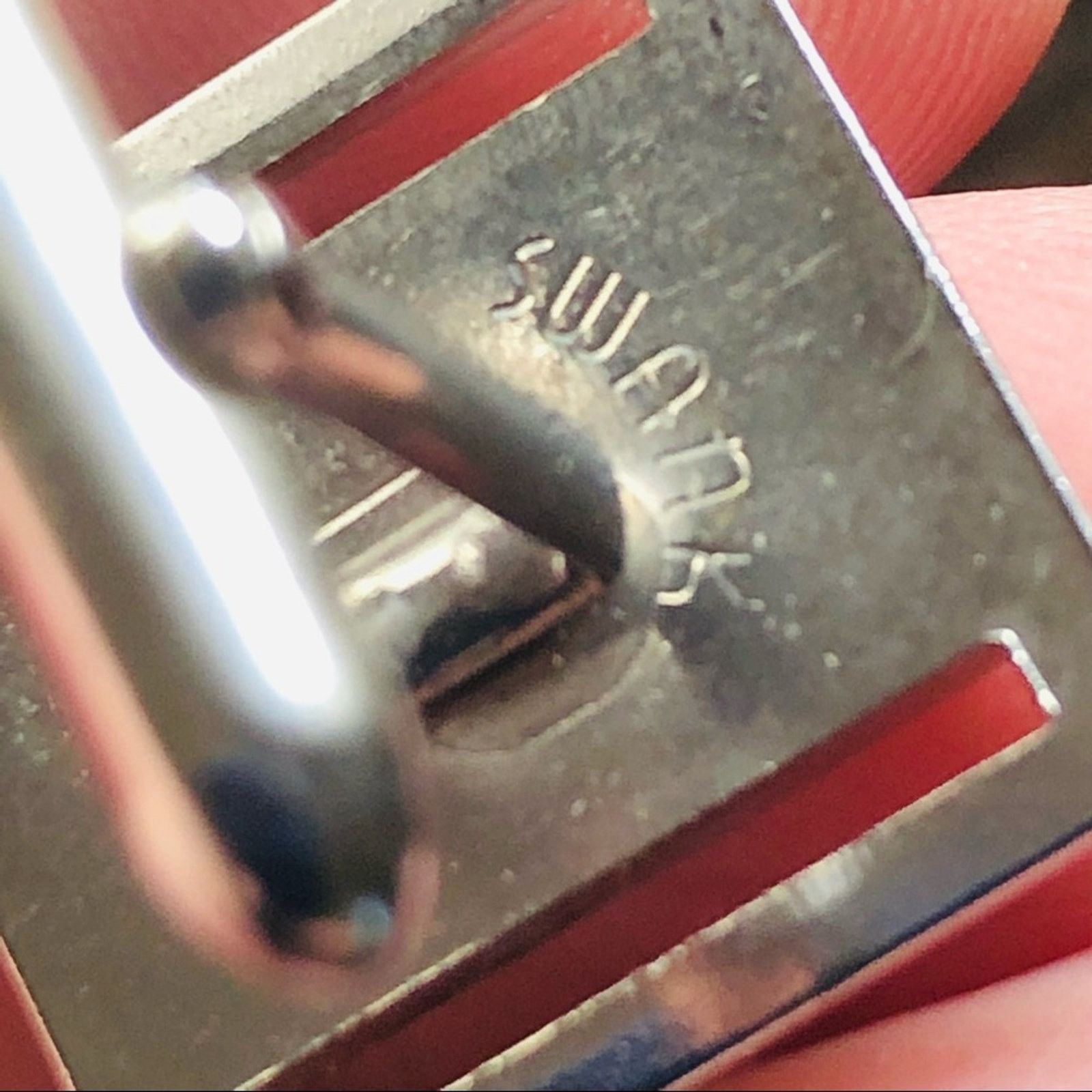 Vintage Vintage men’s Swank silver plated square cuff links Size ONE SIZE - 3 Thumbnail