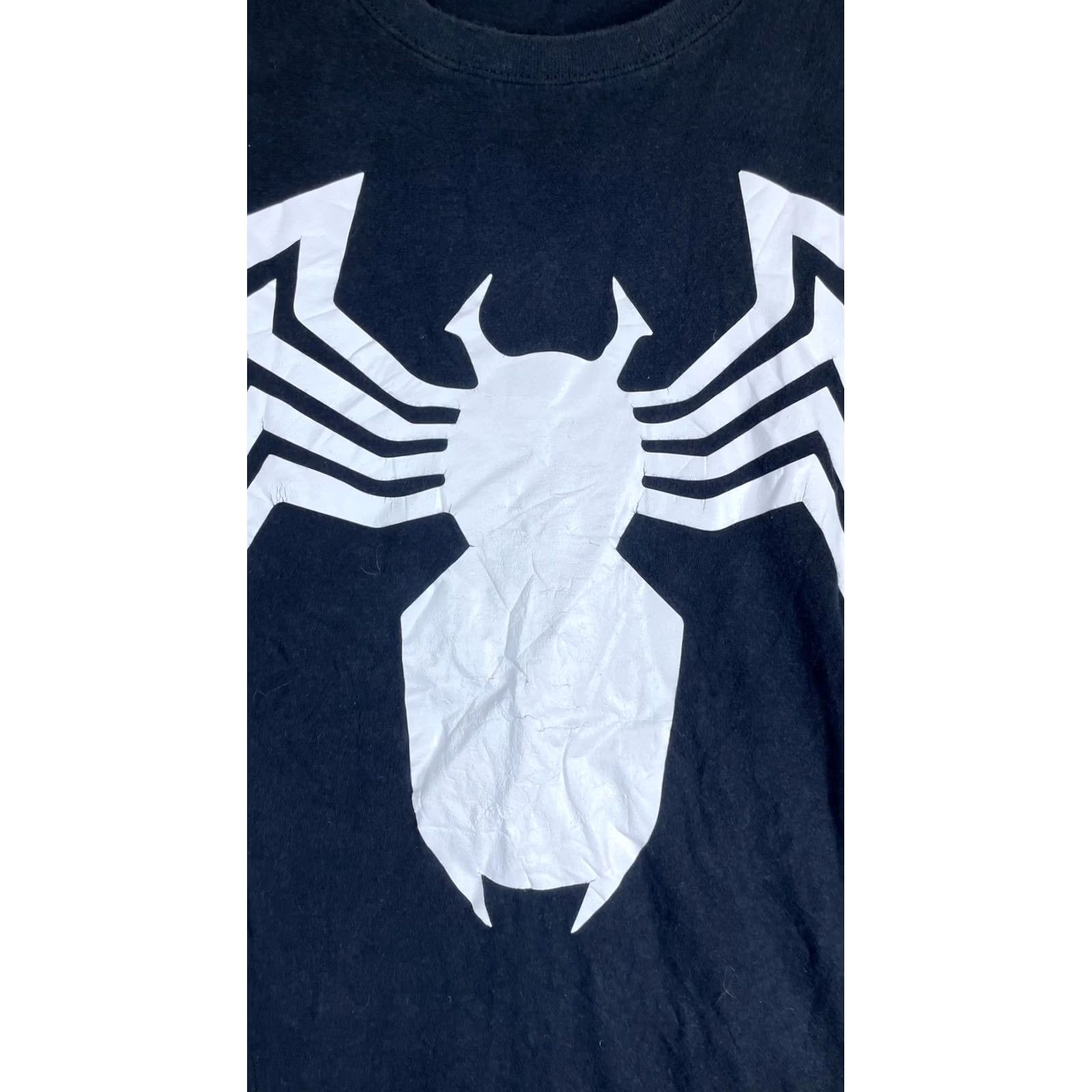 Gildan Gildan Shirt Mens Large Black Marvel Venom Spider-Man Logo Graphic Tee T-Shirt Size US L / EU 52-54 / 3 - 2 Thumbnail
