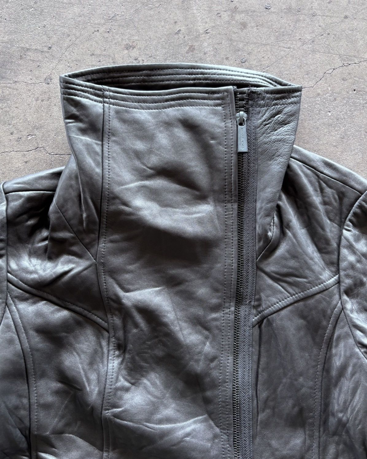 Ekam 2000s Michael Kors Vkei Opium Leather Jacket Size US M / EU 48-50 / 2 - 3 Thumbnail