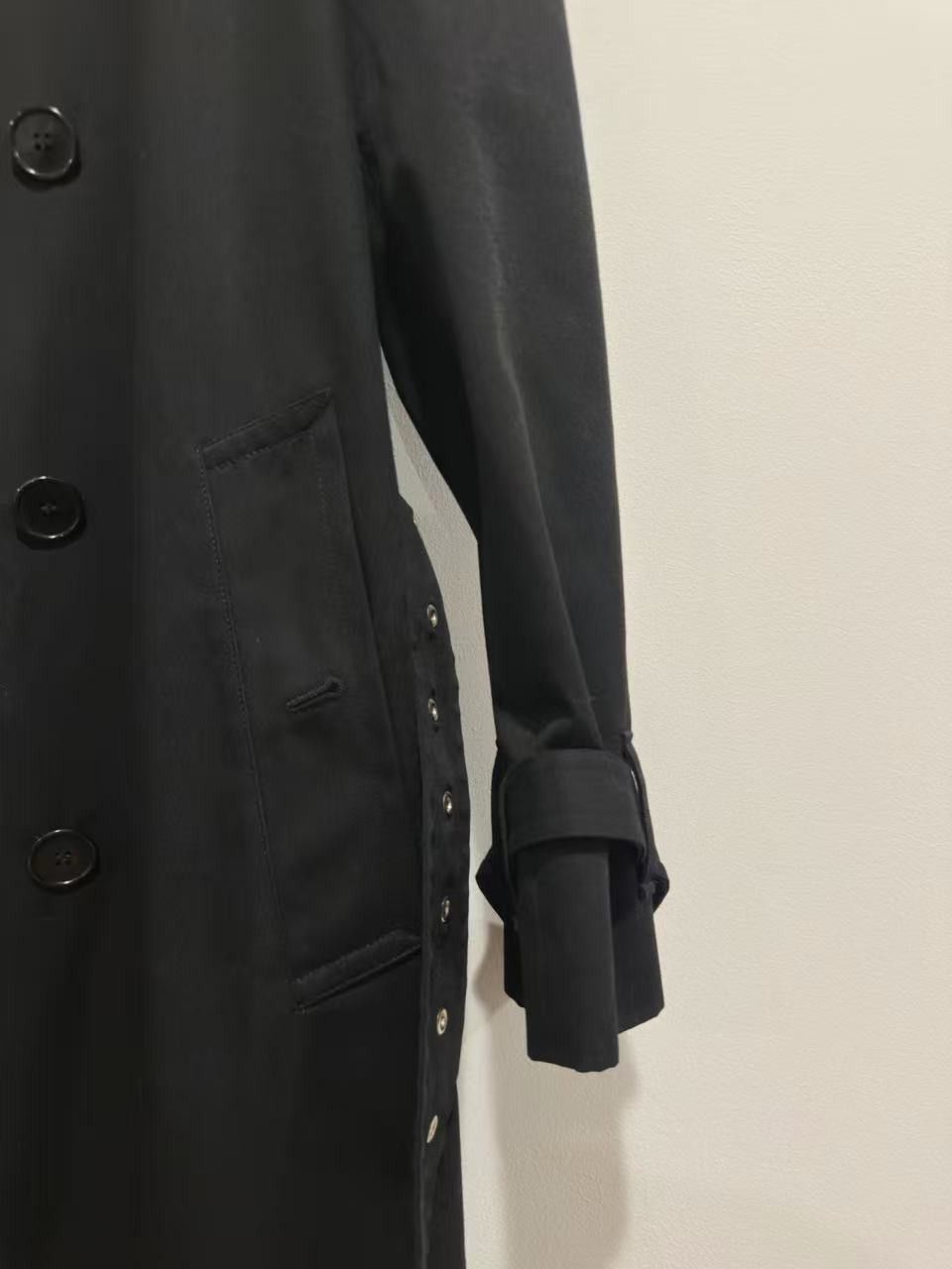 Saint Laurent Paris Saint Laurent FW13 Black Trench Coat Size US M / EU 48-50 / 2 - 4 Thumbnail