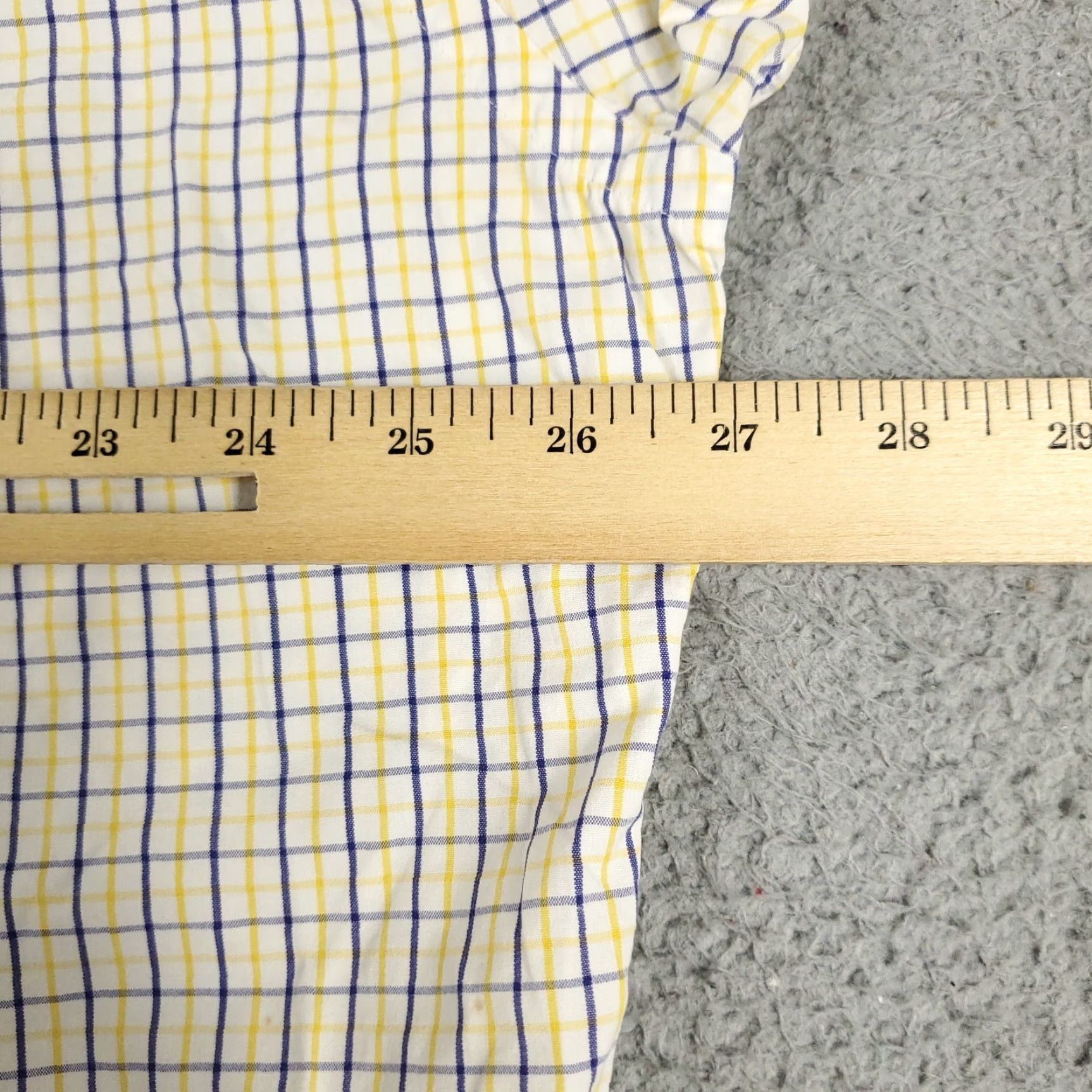 Ralph Lauren VINTAGE Ralph Lauren Shirt Mens Large Check Plaid Button-Up Long Sleeve Cotton Casual Classic Size US L / EU 52-54 / 3 - 6 Thumbnail