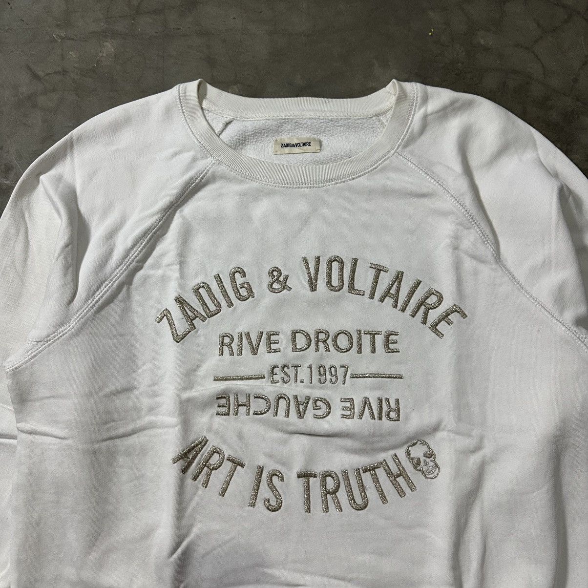 Zadig & Voltaire Zadig & Voltaire Blason Brode Sweatshirt Size US M / EU 48-50 / 2 - 12 Thumbnail