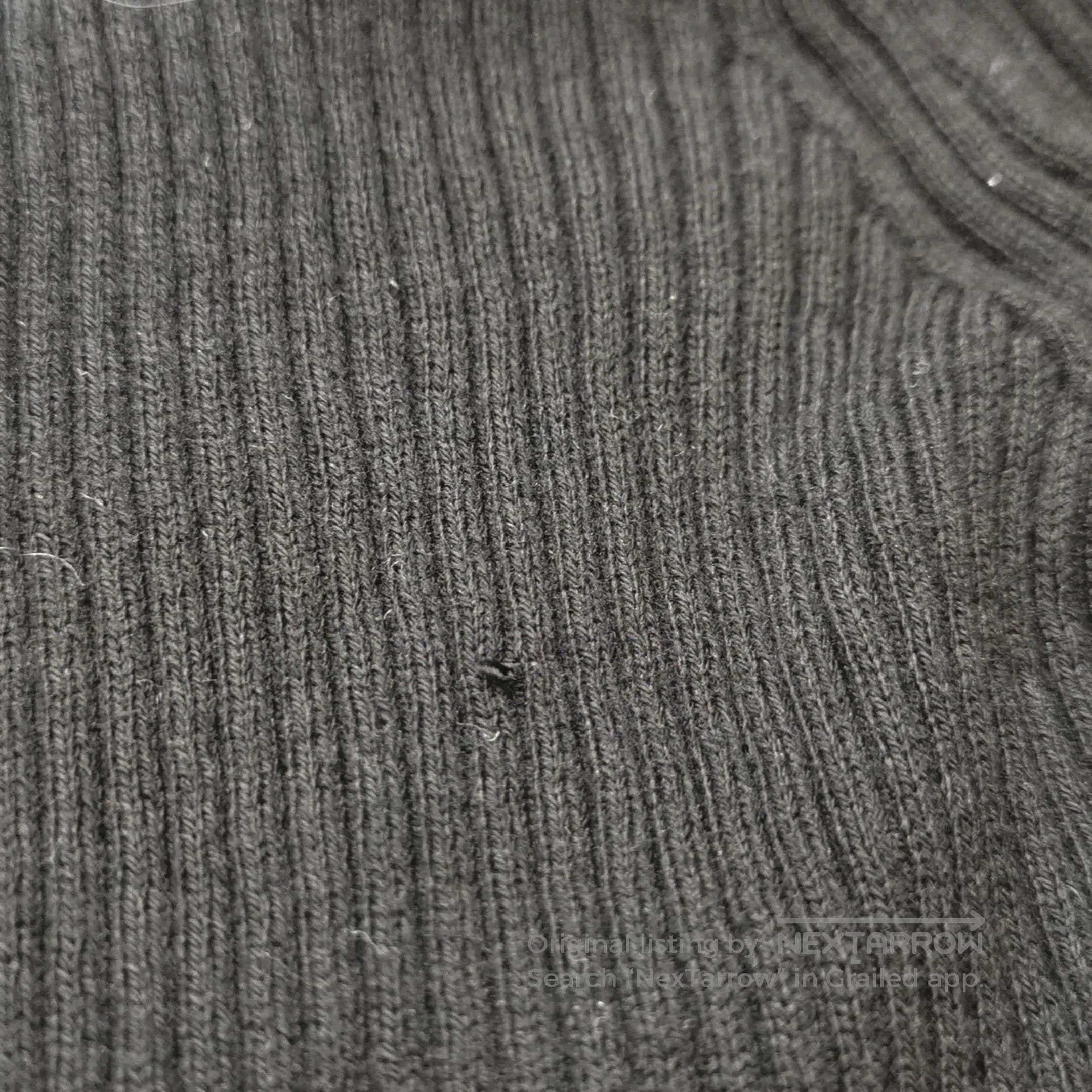 Prada Prada Ribbed Black Knit Top for Women . Size XS / US 0-2 / IT 36-38 - 8 Thumbnail