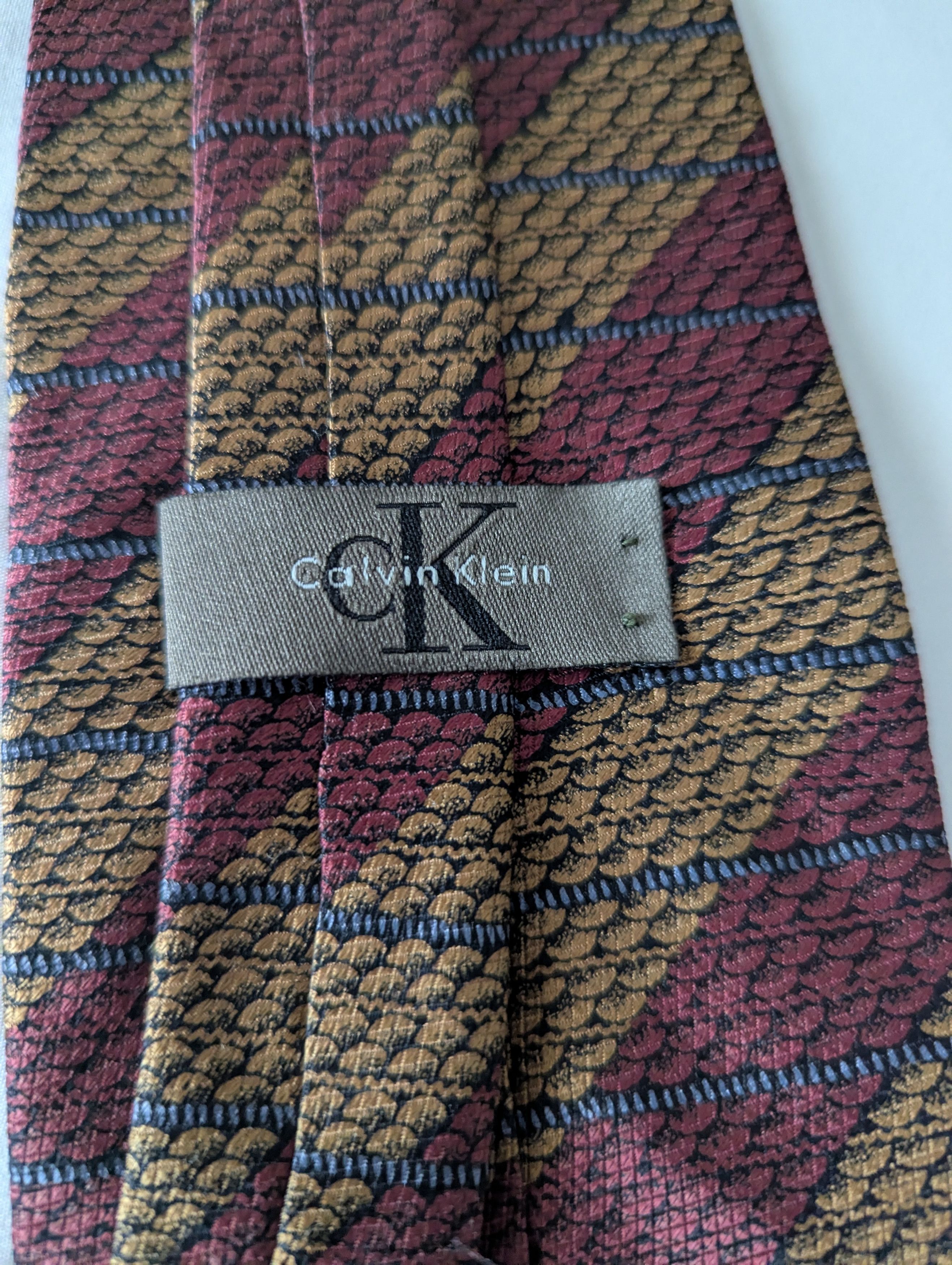 Calvin Klein Fine Silk Tie Size ONE SIZE - 3 Thumbnail