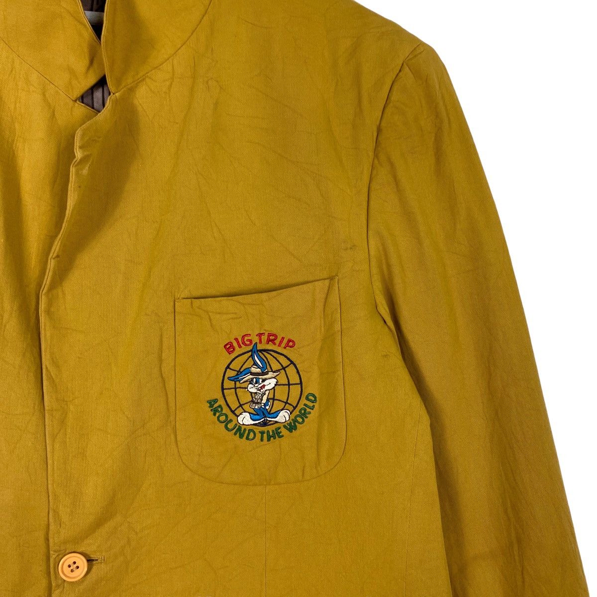 Jean Charles De Castelbajac Jean Charles De Castelbajac Made In Italy Button Coat Size US M / EU 48-50 / 2 - 7 Thumbnail