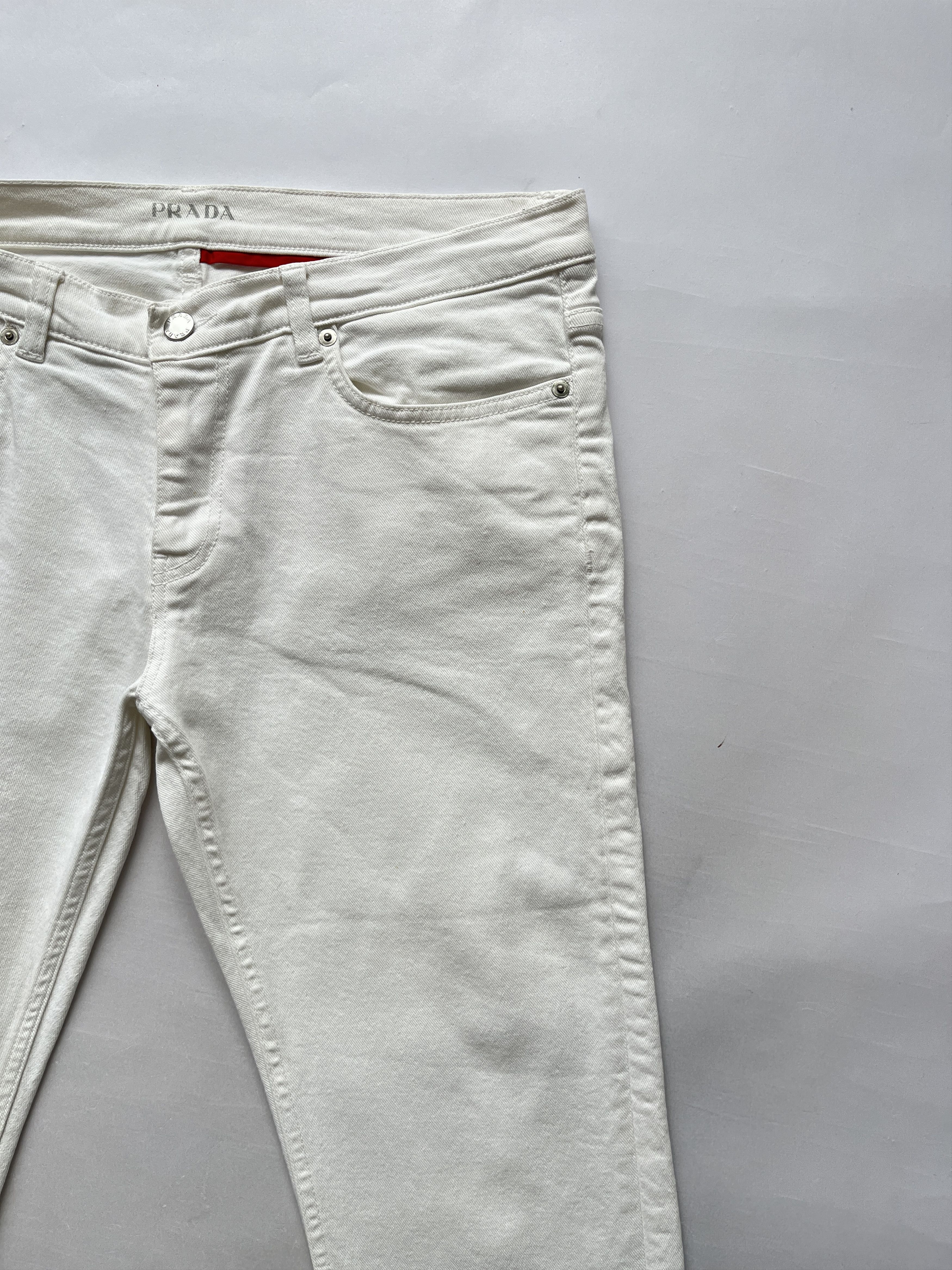 Prada ⚡️QUICK SALE⚡️2005 Prada Sport Linea Rossa Denim Jeans Pants Size US 31 - 7 Thumbnail