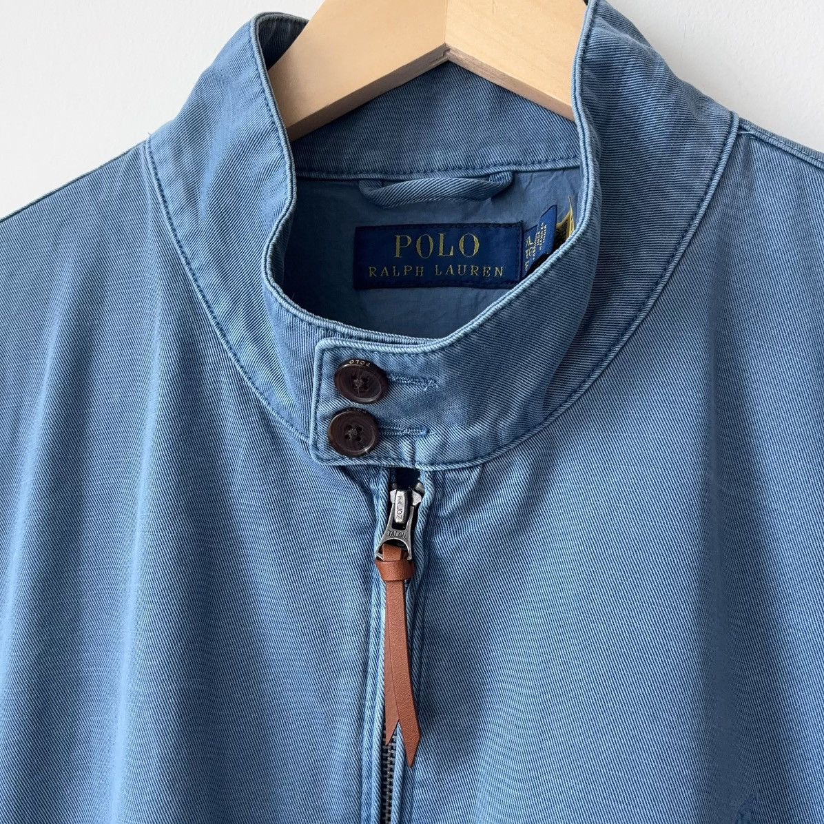 Polo Ralph Lauren Montauk Chino Jacket Garment Dyed Bomber Windbreaker Size US XL / EU 56 / 4 - 6 Thumbnail