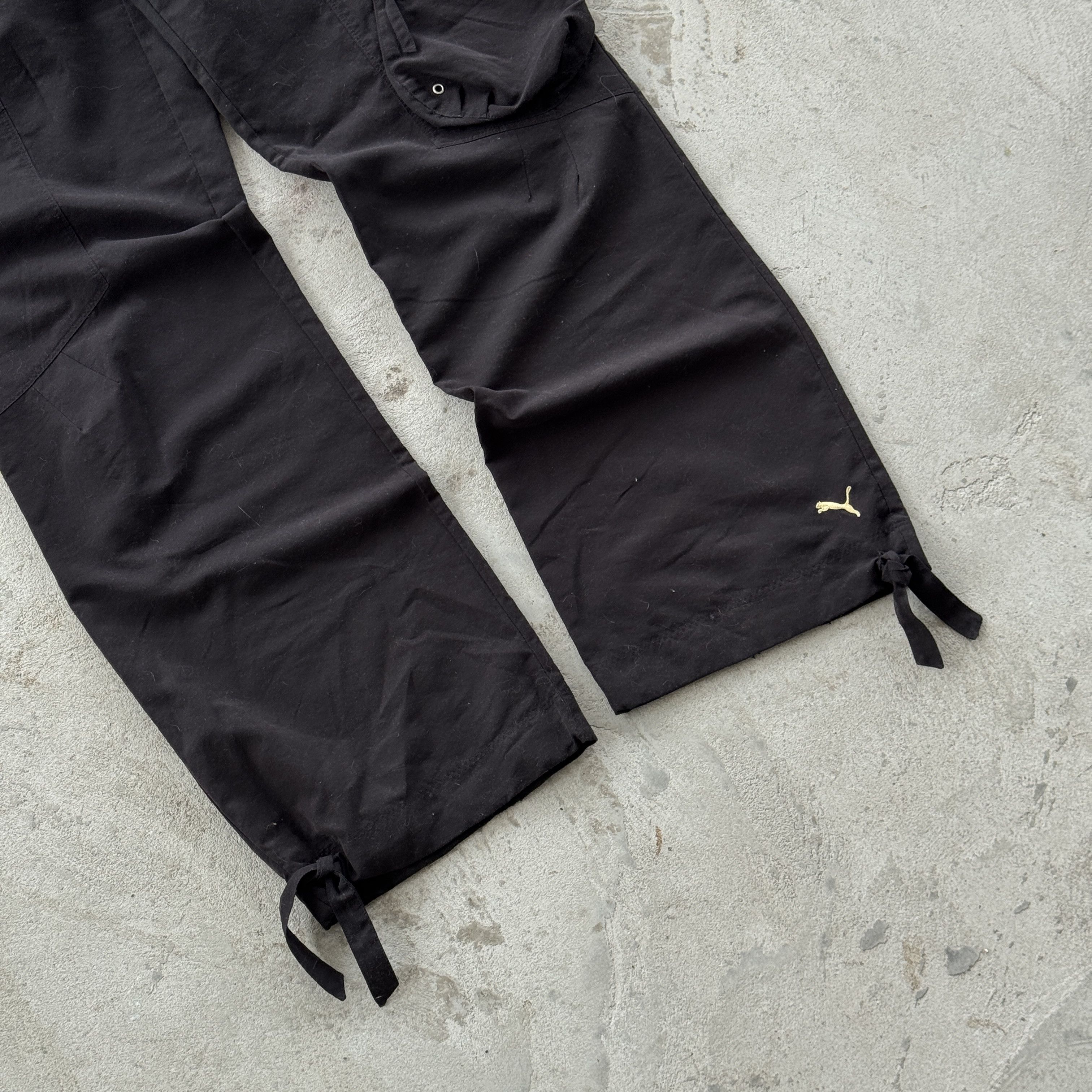 Puma Vintage Puma Nylon Baggy Cargo Pants Size 32" / US 10 / IT 46 - 6 Thumbnail