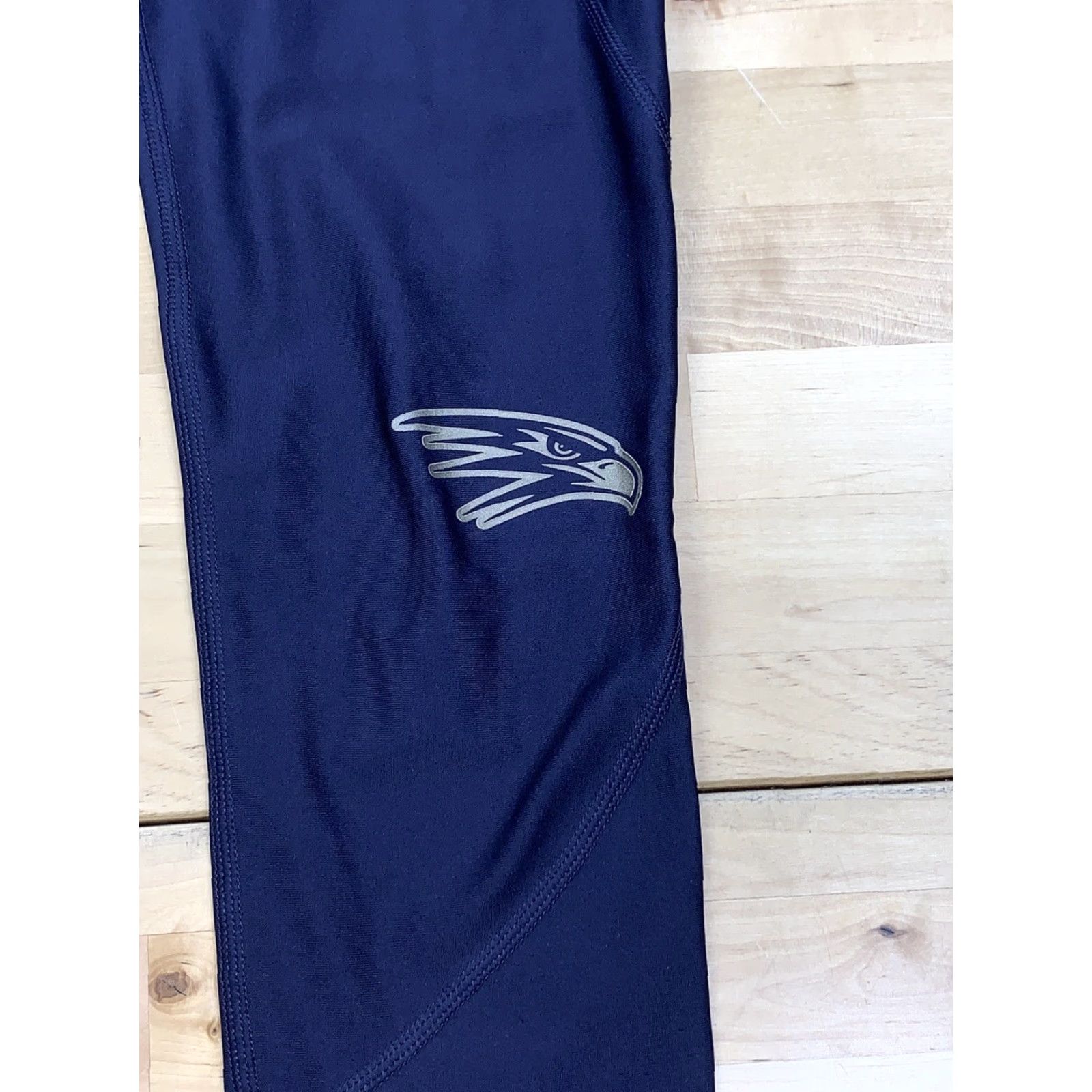 Under Armour Under Armour Heat Gear Womens Legging S Cropped Black Logo Activewear Gym Size 28" / US 6 / IT 42 - 4 Thumbnail