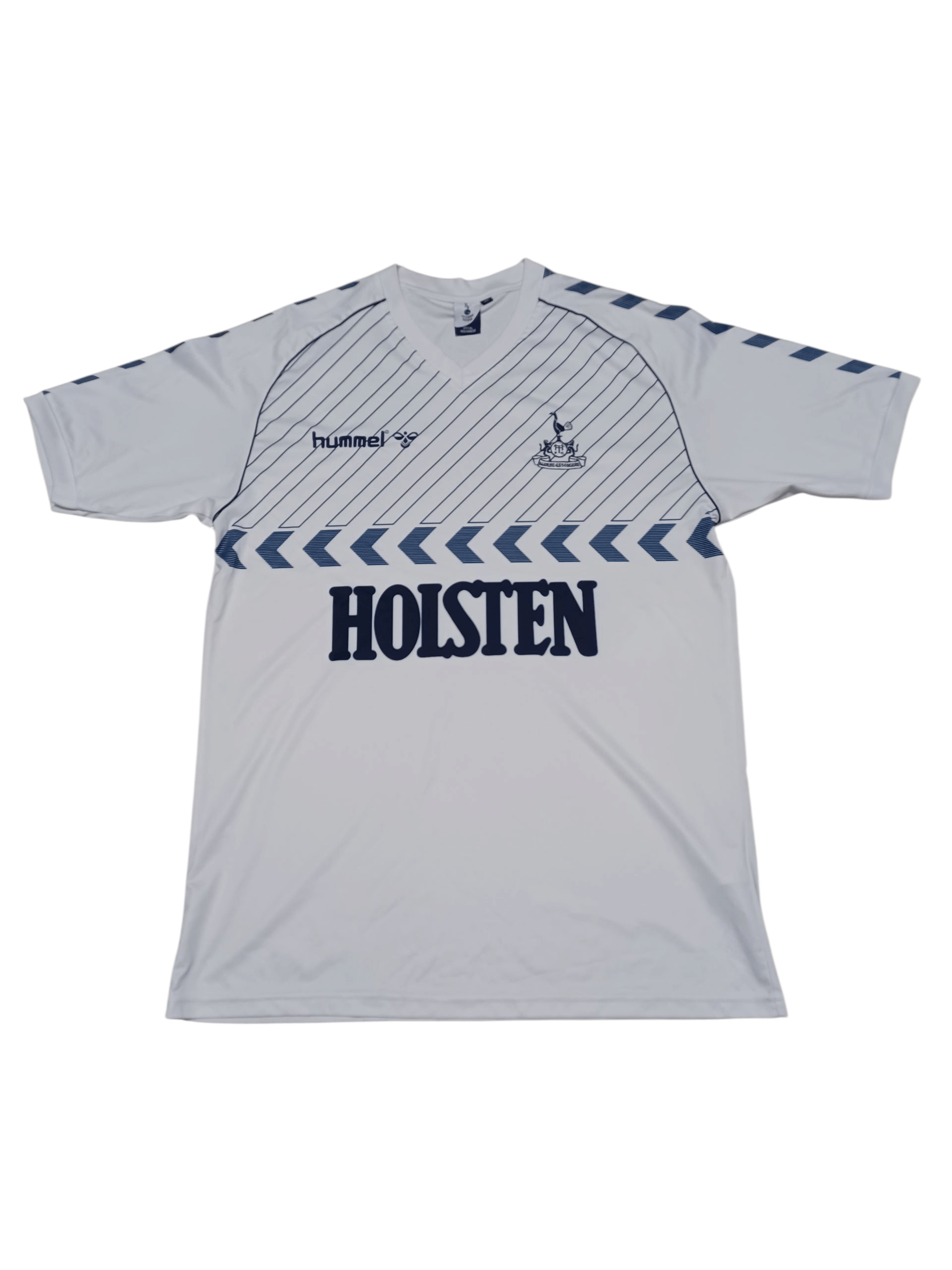 TOTTENHAM VINTAGE HUMMEL 1986/1987 STYLE SOCCER JERSEY
