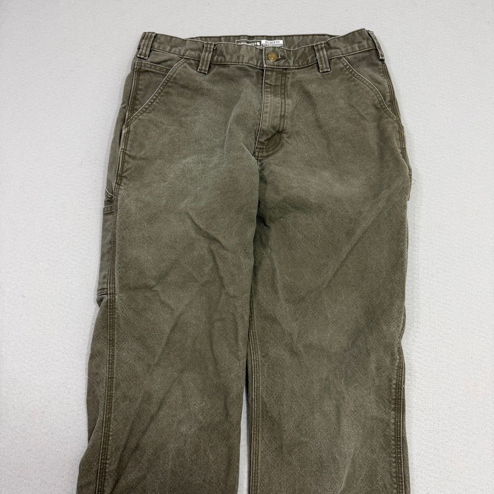 Carhartt Carhartt Rugged Flex Relaxed Fit Duck Utility Pants 33x34 Size US 33 - 3 Thumbnail