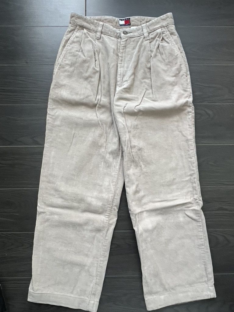 Tommy Hilfiger × Vintage Vintage Tommy Hilfiger Corduroy Pants Size US 29 - 3 Thumbnail