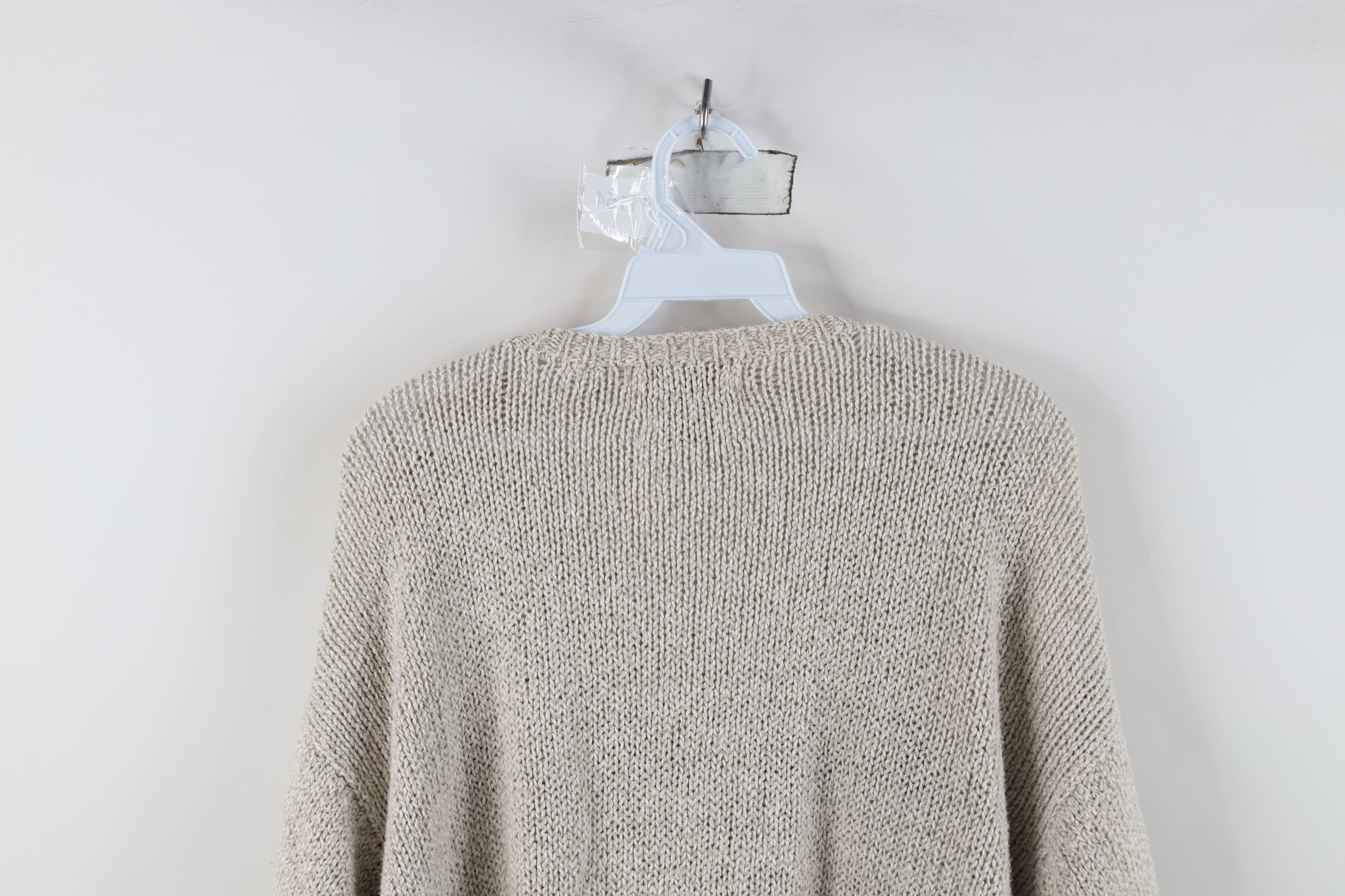 Vintage Vintage 90s Streetwear Hand Knit Christmas Ski Sweater Size XXL / US 16-18 / IT 52-54 - 16 Thumbnail
