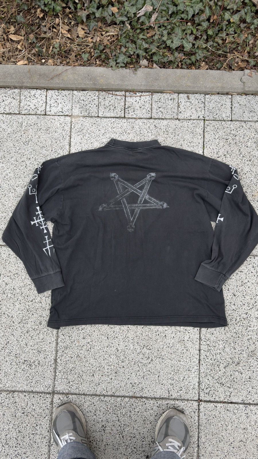 Vintage Demon Adonai Lucifer Messiah Jehova Black Metal Vintage 90s Size US XL / EU 56 / 4 - 15 Thumbnail