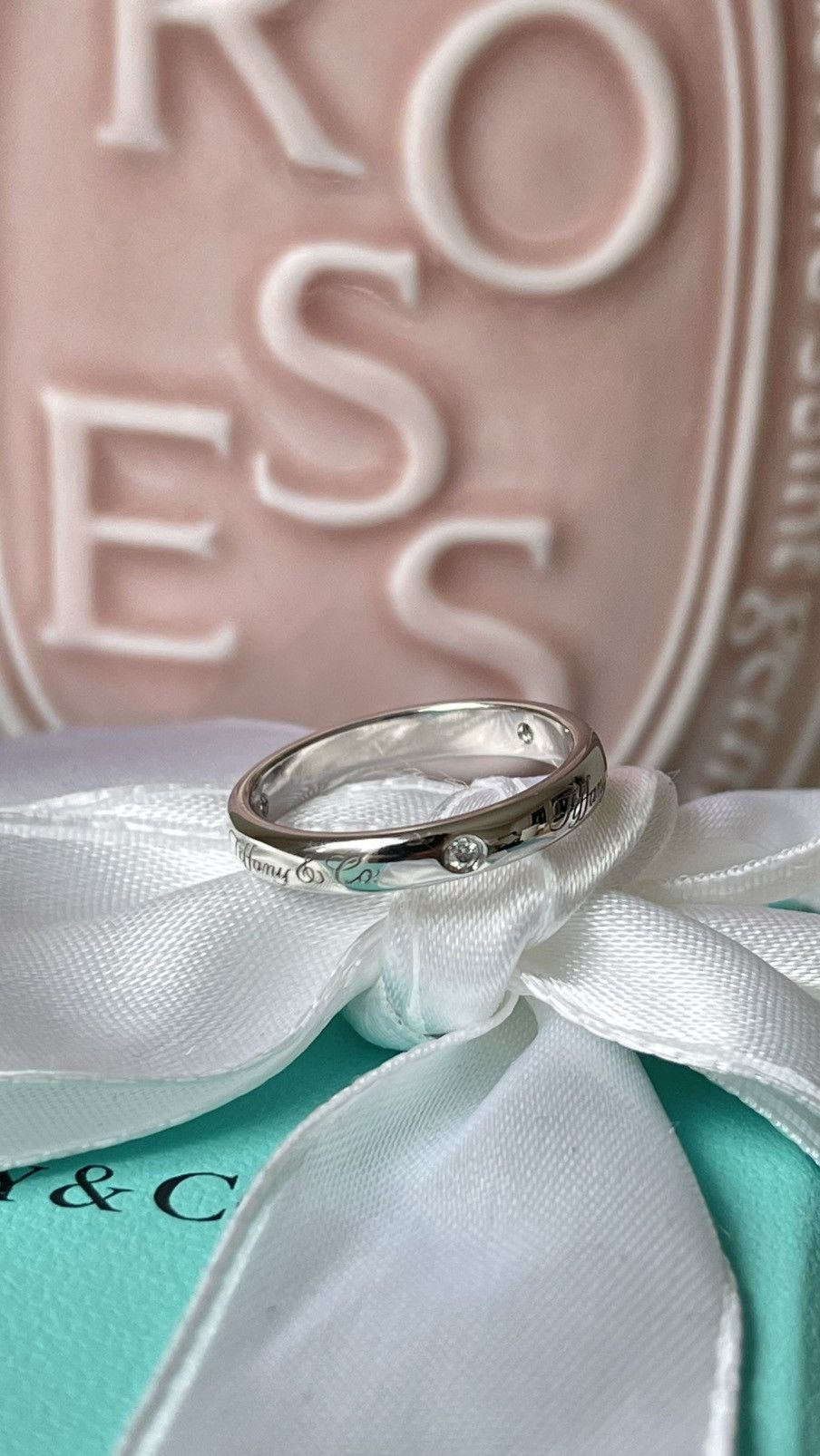 Tiffany & Co. Tiffany & Co. Notes Lucida Dia Ring Platinum 5.5 NEW $1245 Size ONE SIZE - 17 Thumbnail