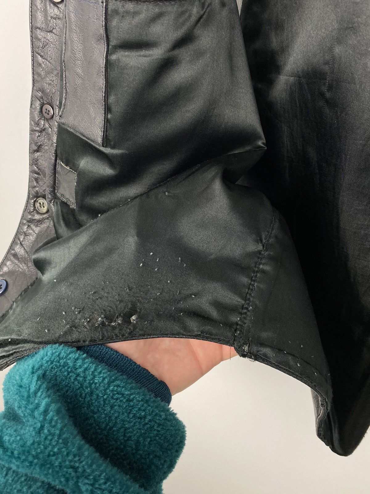 Genuine Leather Vintage Apollo Leather Vest Biker Harley Davidson Avirex Y2K Size US L / EU 52-54 / 3 - 12 Thumbnail