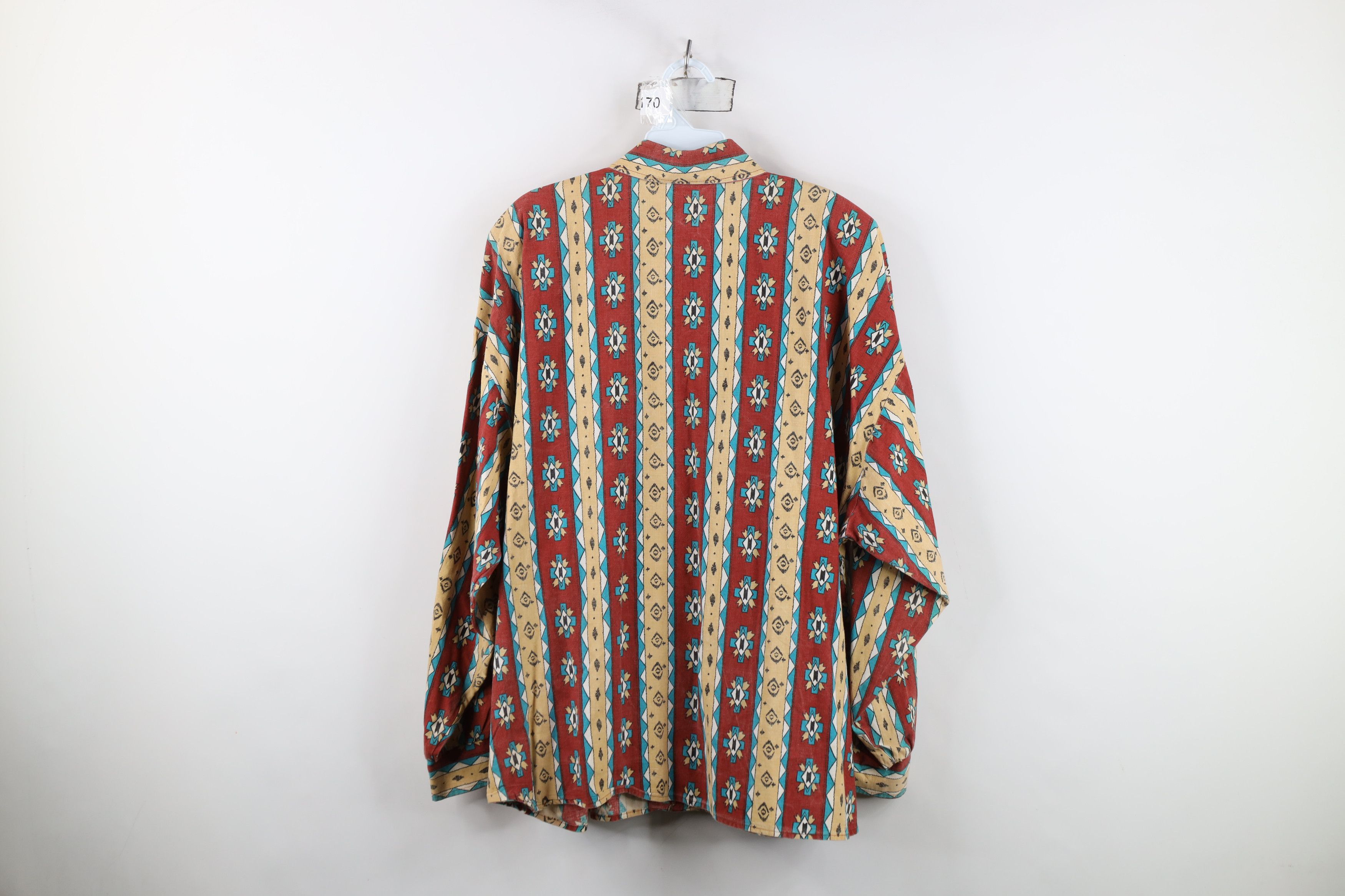 Vintage Vintage 90s Rockabilly Southwestern Cowgirl Button Shirt USA Size L / US 10 / IT 46 - 13 Thumbnail