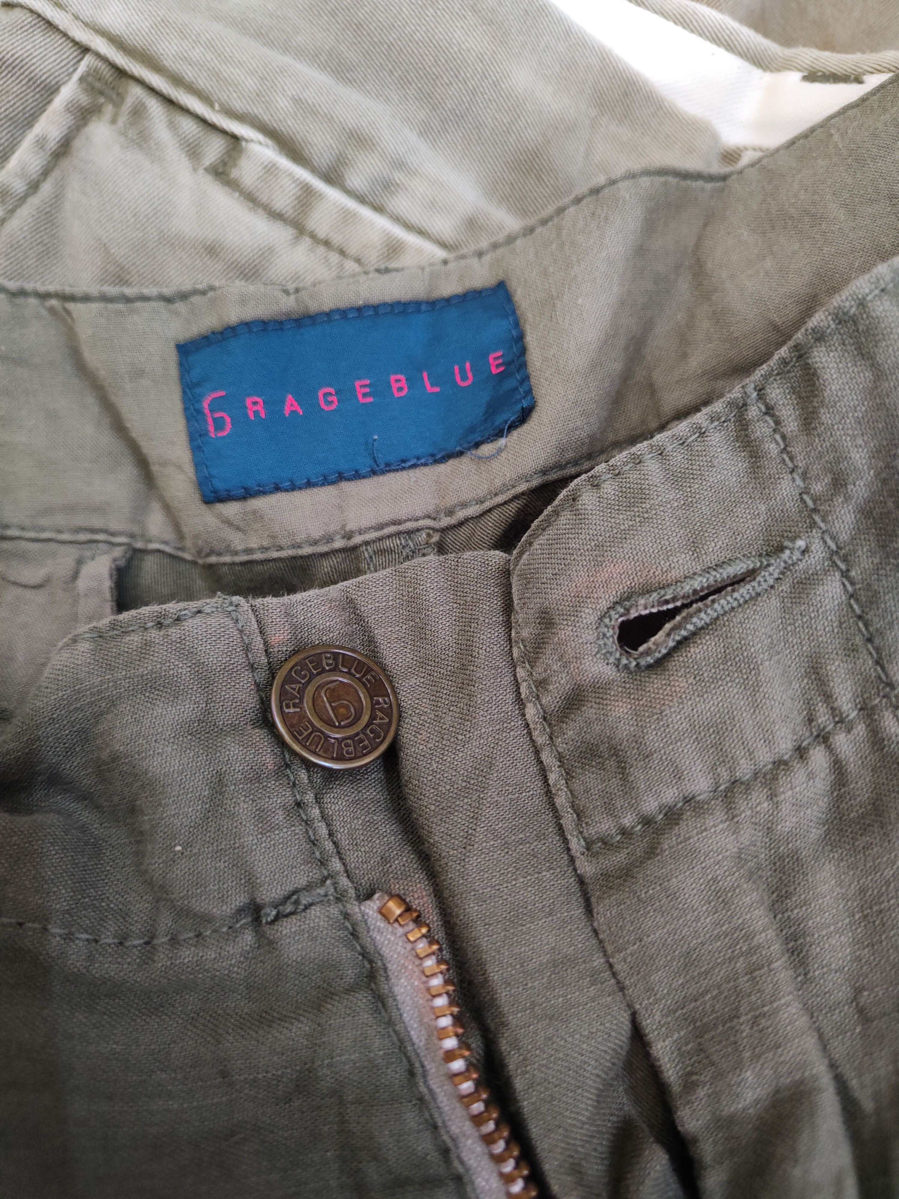 RAGEBLUE Rageblue Green Multipocket Tactical Cargo Pants #W1788 Size US 34 / EU 50 - 13 Thumbnail