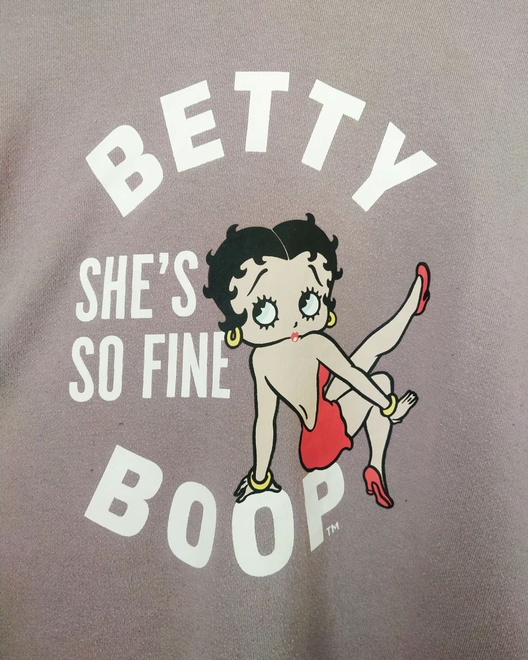 Cartoon Network × Japanese Brand Betty Boop x Denifits Graphic Lilac Hoodie Size US XL / EU 56 / 4 - 2 Thumbnail