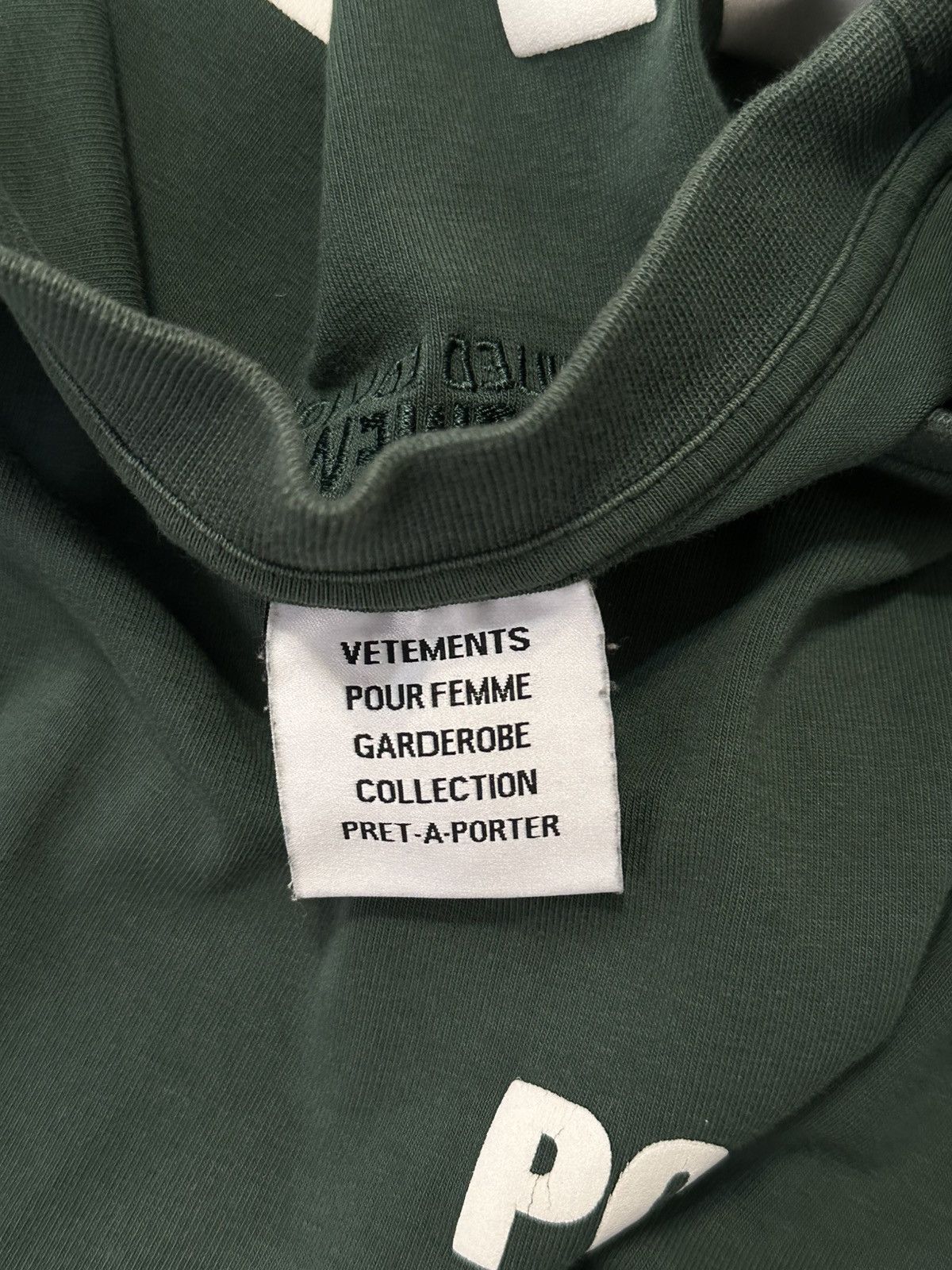 Vetements vetements polizei tee Size US XS / EU 42 / 0 - 4 Thumbnail