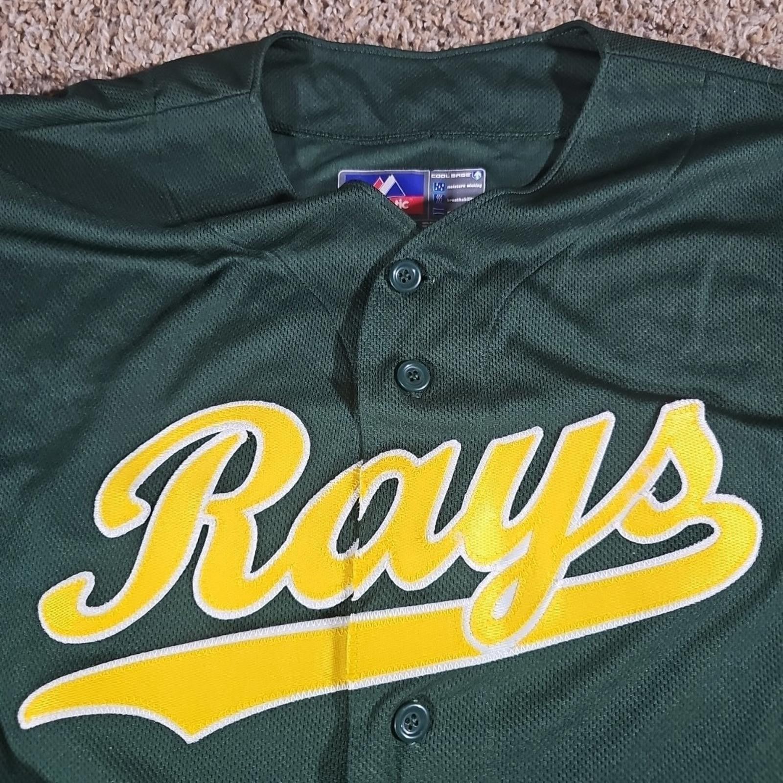 Majestic Majestic Cool Base Jersey XL RAYS #30 Size ONE SIZE - 2 Thumbnail