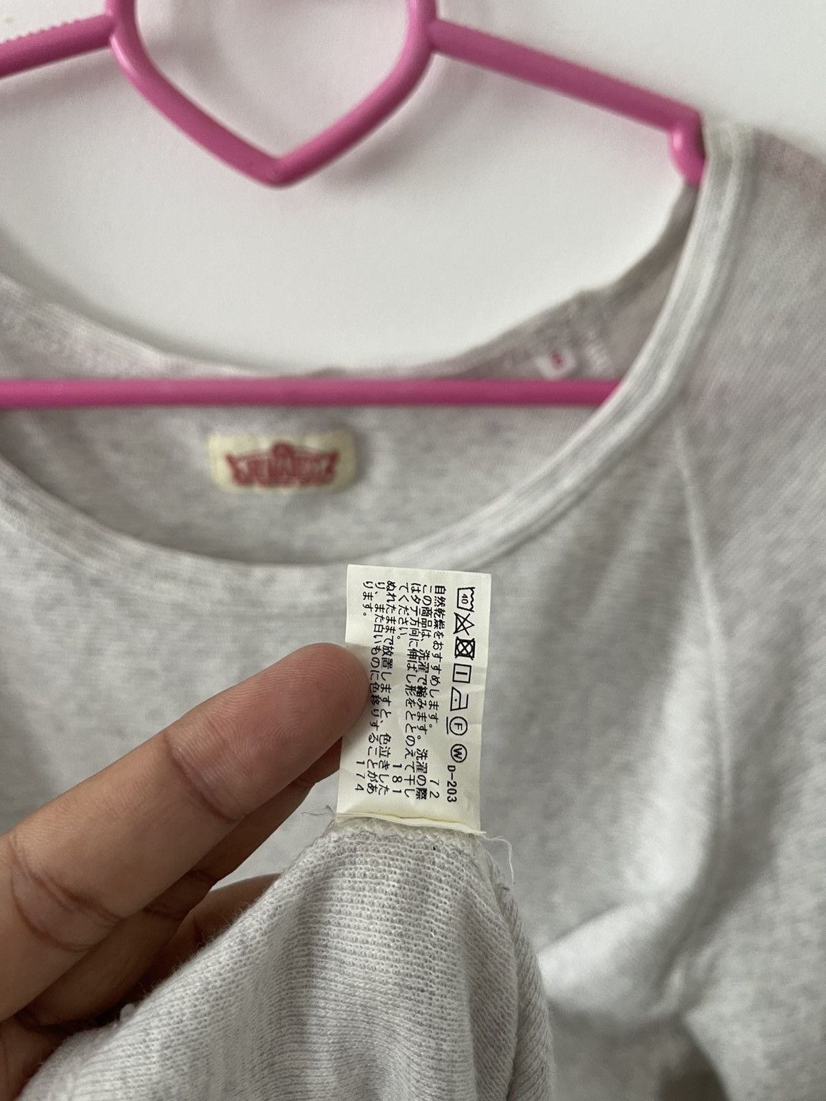 HOLLYWOOD RANCH MARKET Rare Vintage HR MARKET Japan We Never Close Grey Long Sleeve Size M / US 6-8 / IT 42-44 - 5 Thumbnail