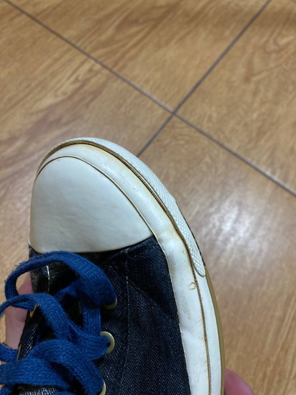 Diesel Y2K Vintage Diesel High Sneakers Streetwear Denim Rare Style Size US 9 / IT 39 - 23 Thumbnail