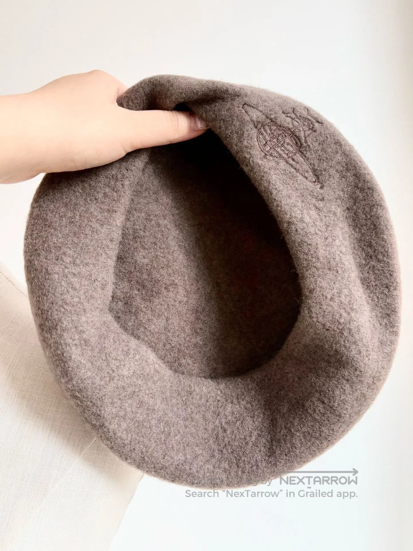 Vivienne Westwood Vivienne Westwood Vintage Brown Saturn Beret. Size ONE SIZE - 6 Thumbnail