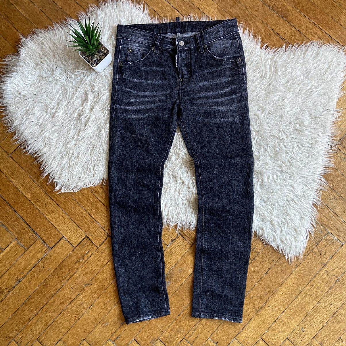 Dsquared2 📌 Crazy Dsquared2 Denim Y2K Skinny Jeans Size US 26 / EU 42 - 1 Thumbnail