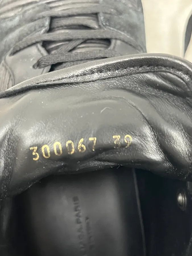 Balenciaga Balenciaga Monochrome Black High Leather Sneakers Size US 6 / EU 39 - 9 Thumbnail