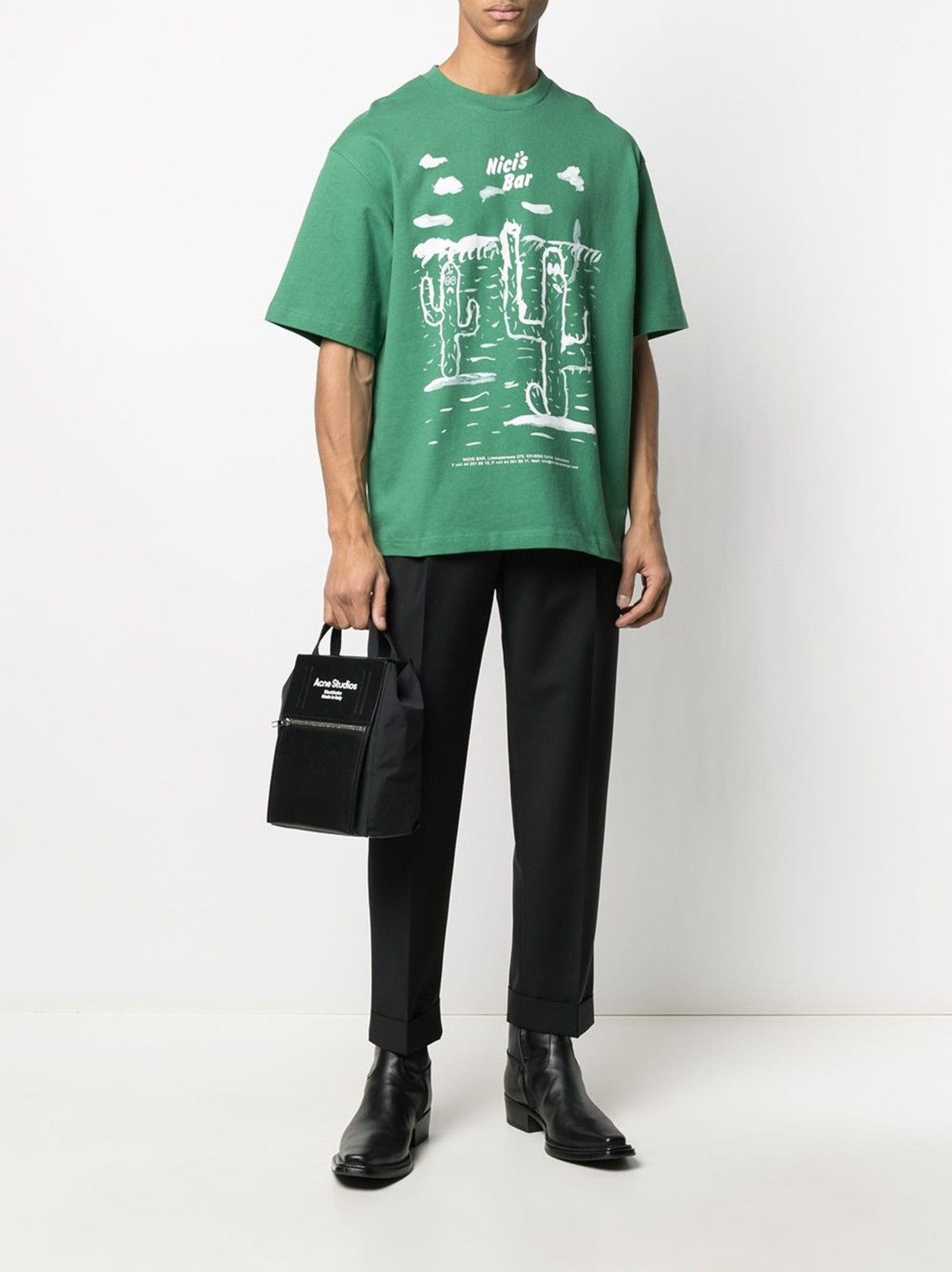 Acne Studios Acne Studios SS21 “Beni Bischof Extorr Printed Cotton-Jersey Size US L / EU 52-54 / 3 - 2 Thumbnail