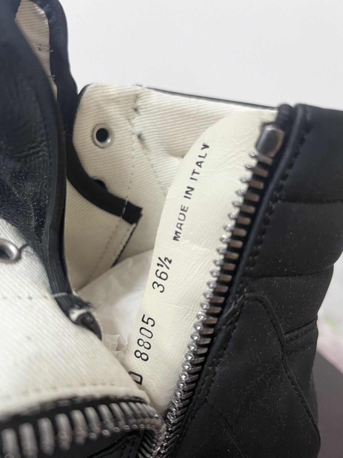 Rick Owens Drkshdw Rick owens drkshdw hoofdunk mid in black size 36.5 Size US 6.5 / IT 36.5 - 9 Thumbnail