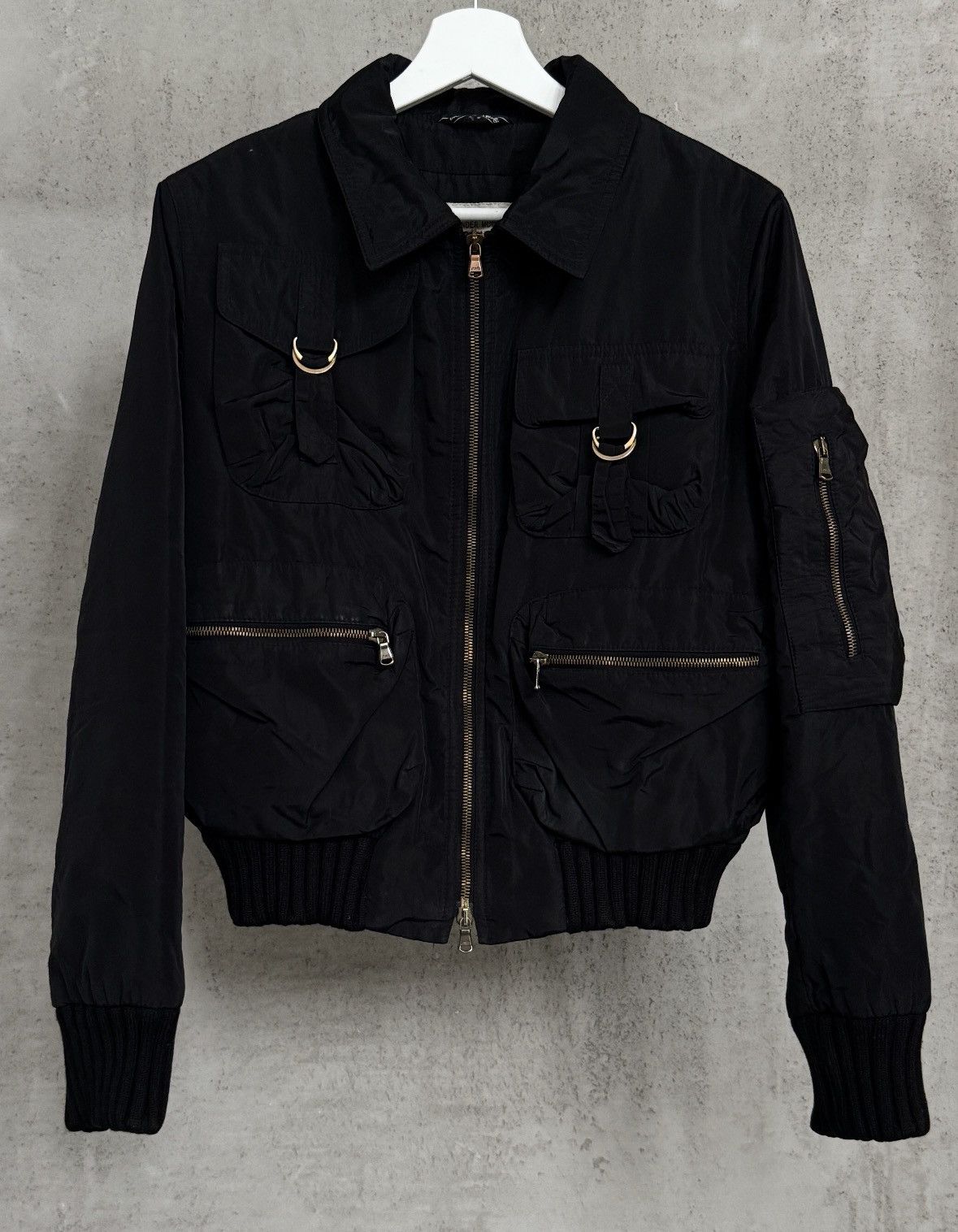 Alexander McQueen Alexander McQueen Multi-Pocket Utility Bomber Jacket 90’s Size M / US 6-8 / IT 42-44 - 1 Thumbnail