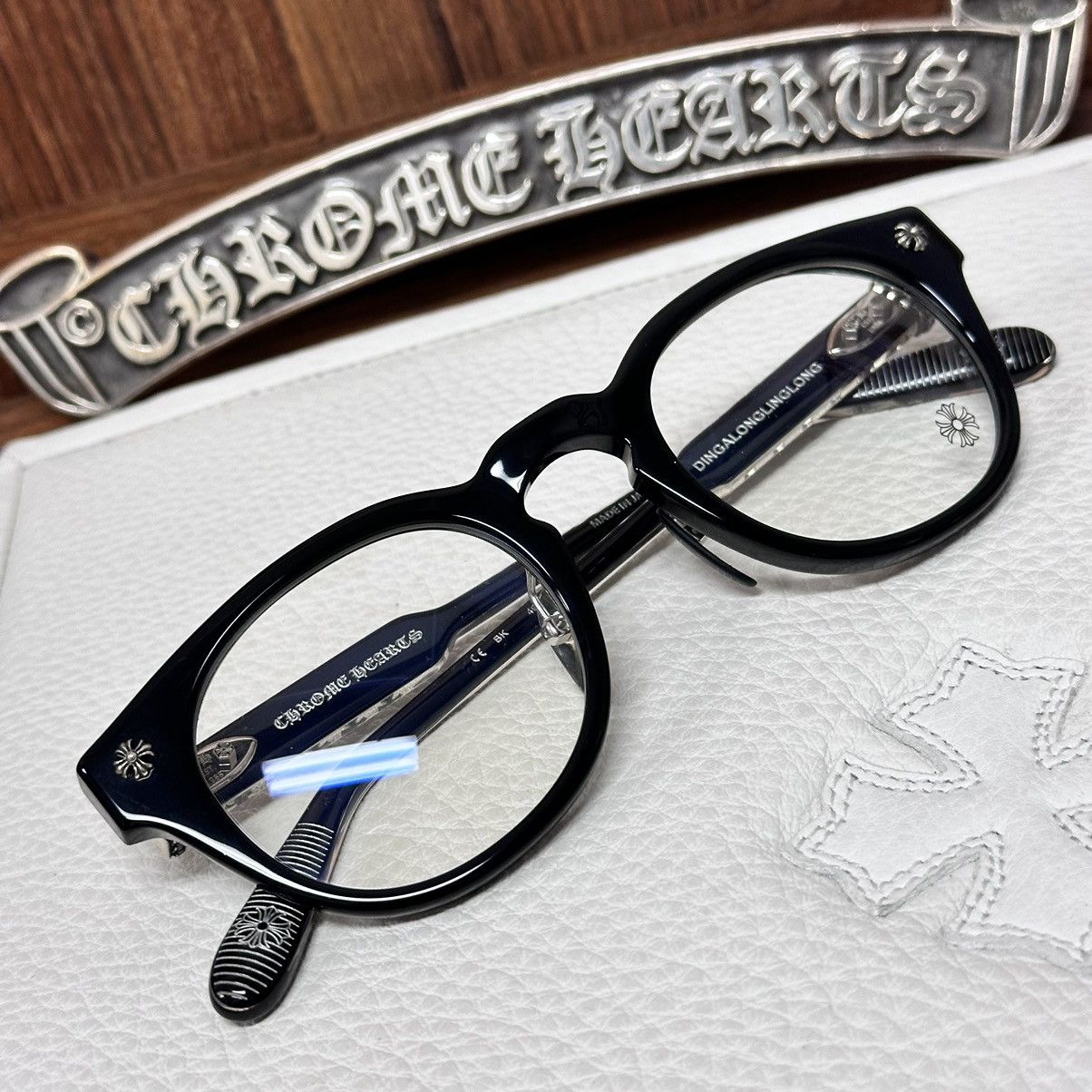 Chrome Hearts Chrome Hearts Dingalonglinglong Glasses Size ONE SIZE - 2 Thumbnail