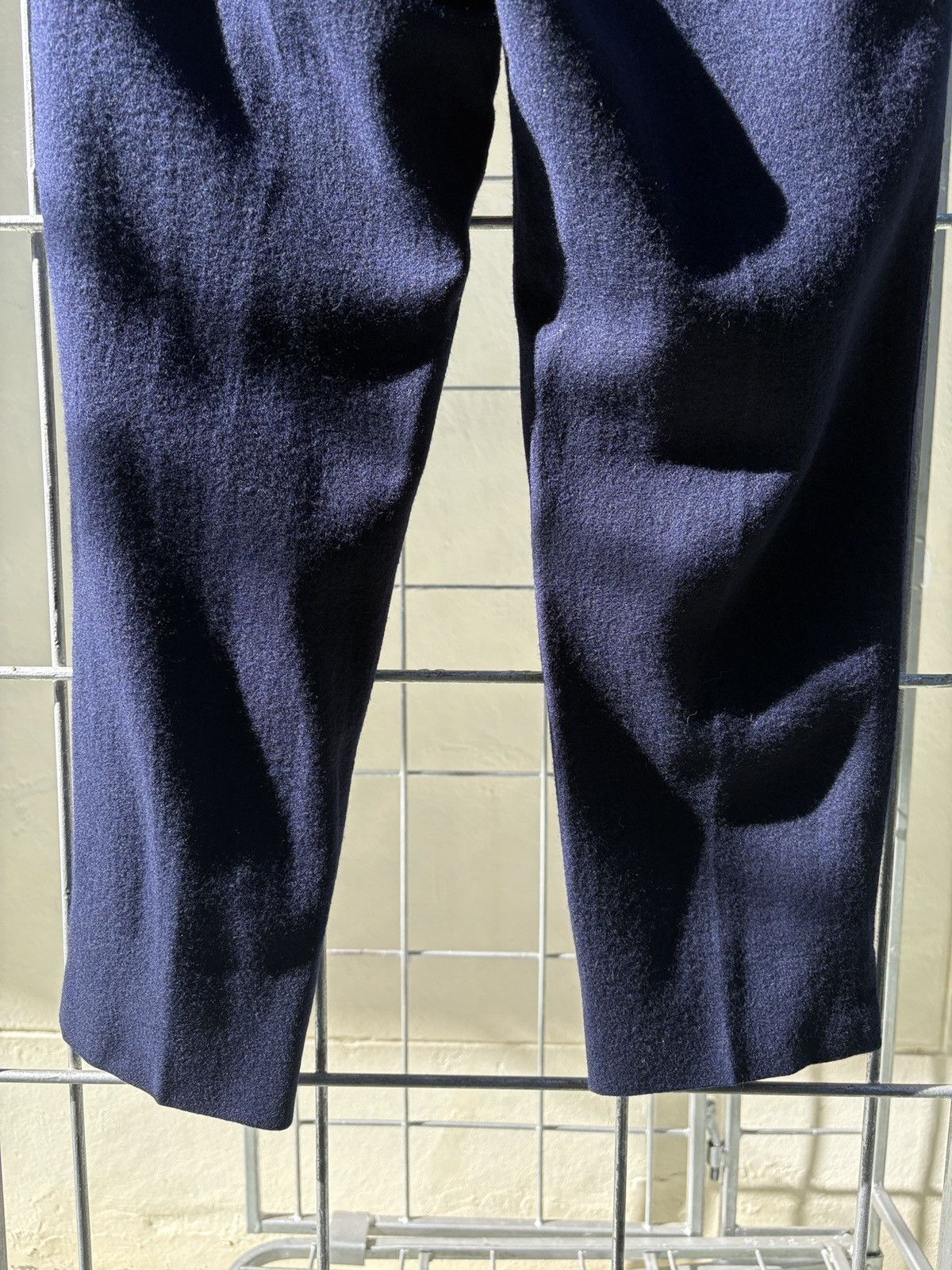 Comme des Garcons Comme des Garcons navy wool pants Size US 29 - 11 Thumbnail