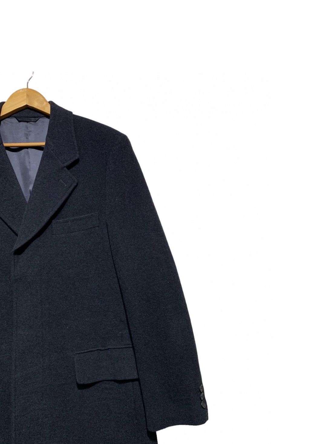 Yohji Yamamoto 🔥YOHJI YAMAMOTO A.A.R WOOL OVERCOATS Size US L / EU 52-54 / 3 - 3 Thumbnail