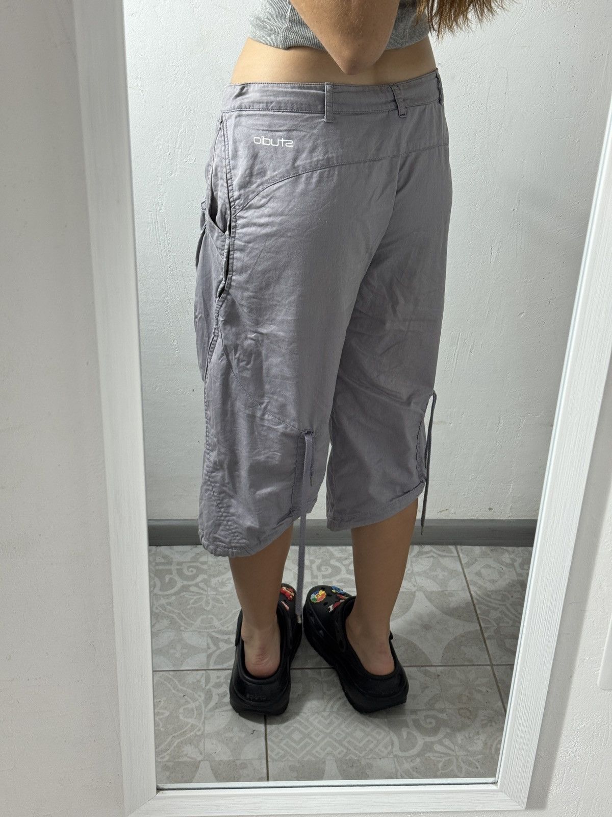 Nike VINTAGE NIKE MINI SWOOSH BONDAGE BREECHES / SHORTS Size 32" / US 10 / IT 46 - 3 Thumbnail
