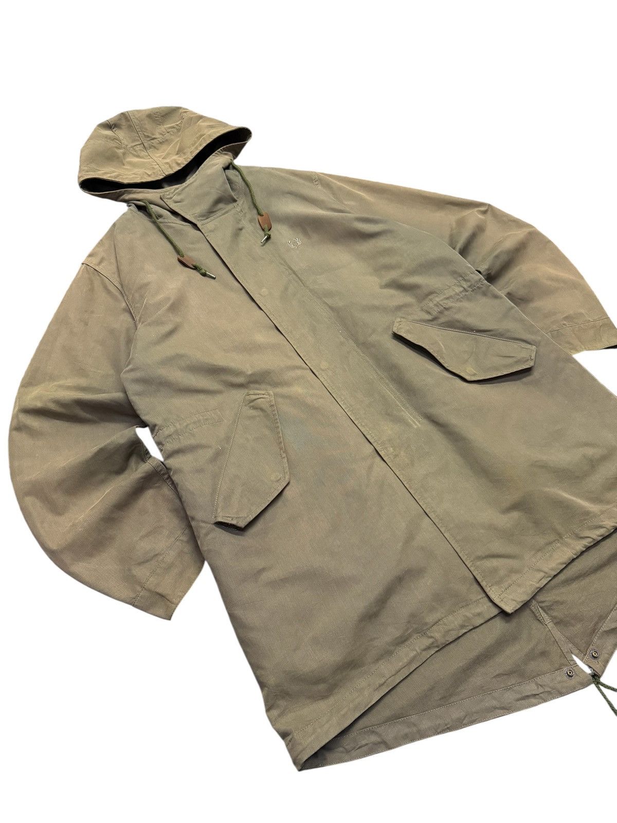 Fred Perry Fred Perry M51 Fishtail Parka Union Fleece Lining Size US L / EU 52-54 / 3 - 3 Thumbnail