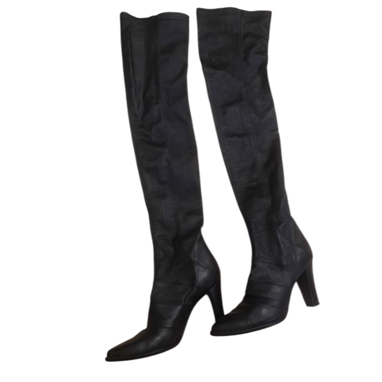 plein sud PLEIN SUD ovee the knee stocking boots us sz 6.5 eur 37 Size US 6.5 / IT 36.5 - 1 Thumbnail