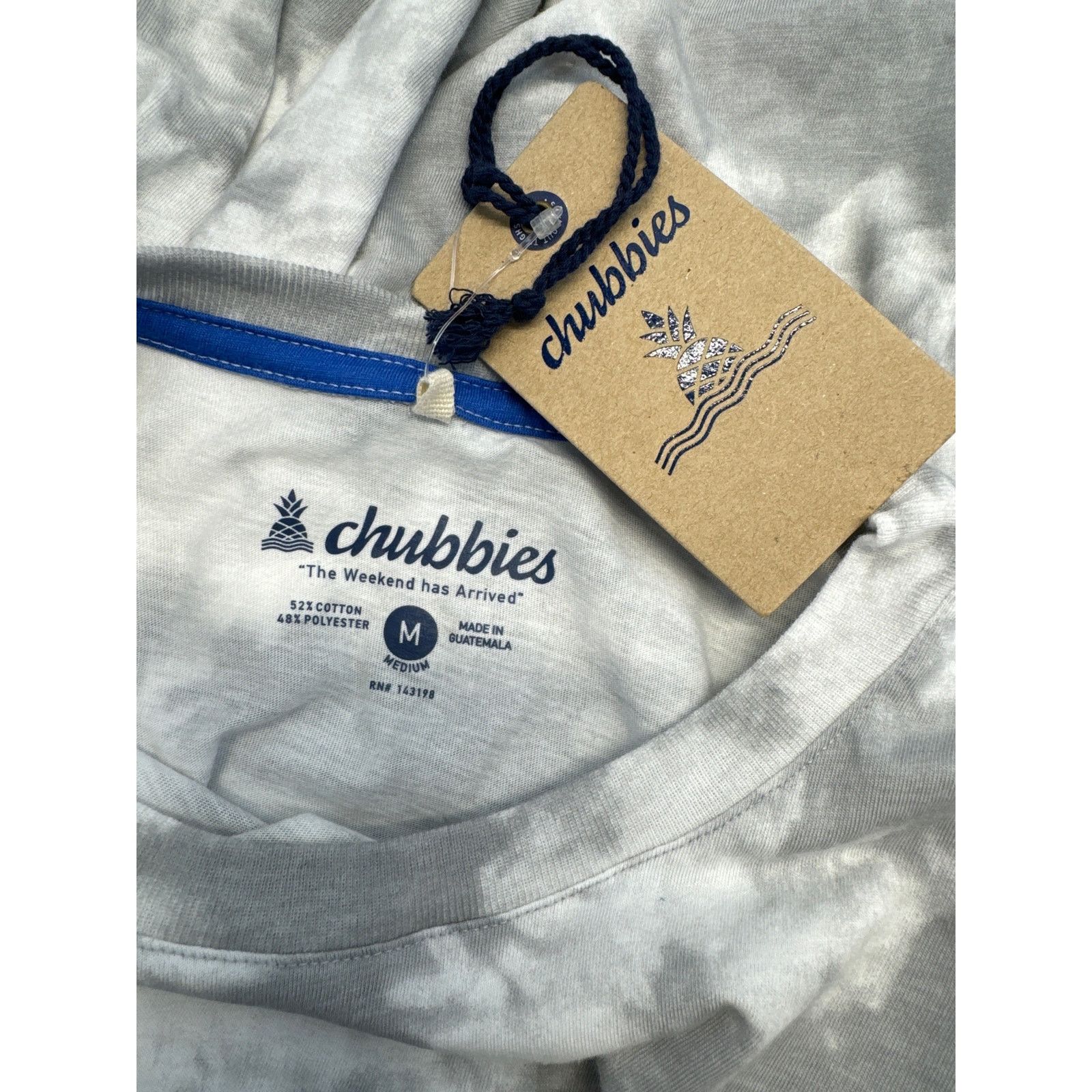 Chubbies Chubbies NWT Gray “Marbled Mountain” Longsleeve Tee men sz M Size US M / EU 48-50 / 2 - 5 Thumbnail