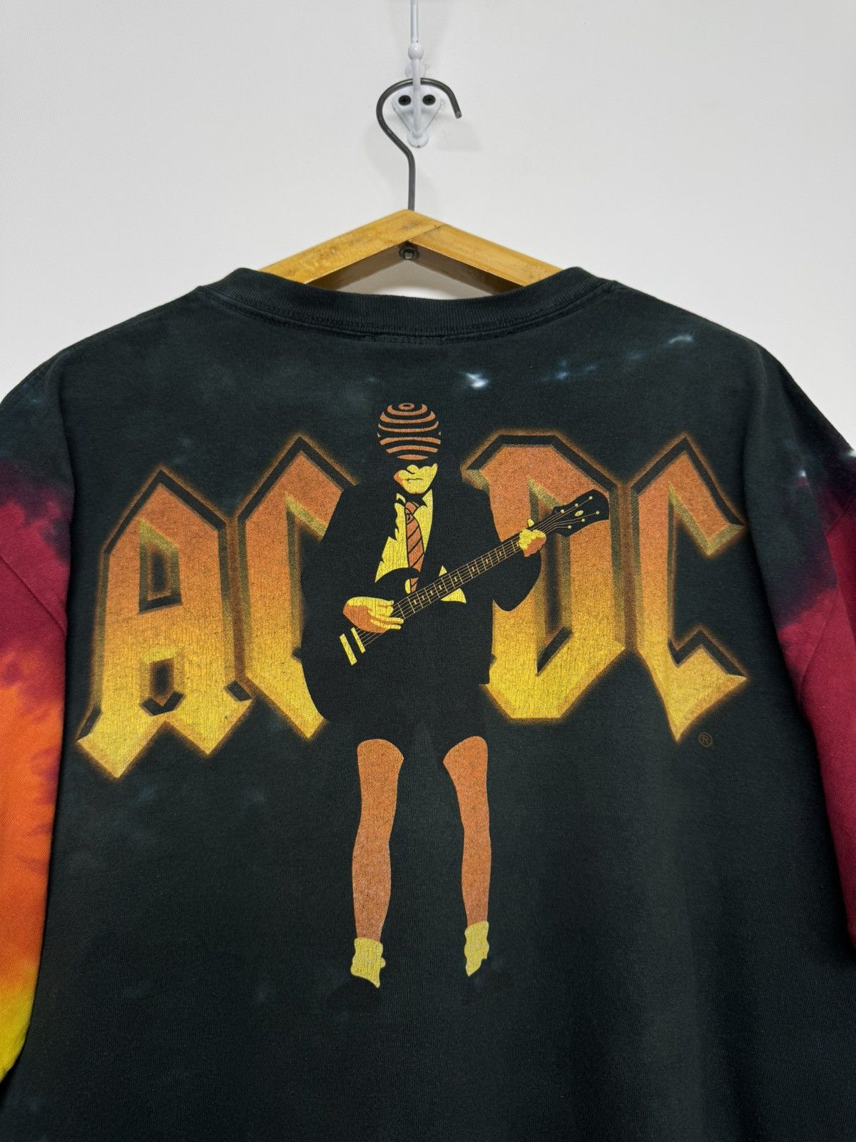 AC/DC Vintage Y2k 2006 Liquid Blue AC/DC All Over Print T-Shirt Size US L / EU 52-54 / 3 - 1 Thumbnail