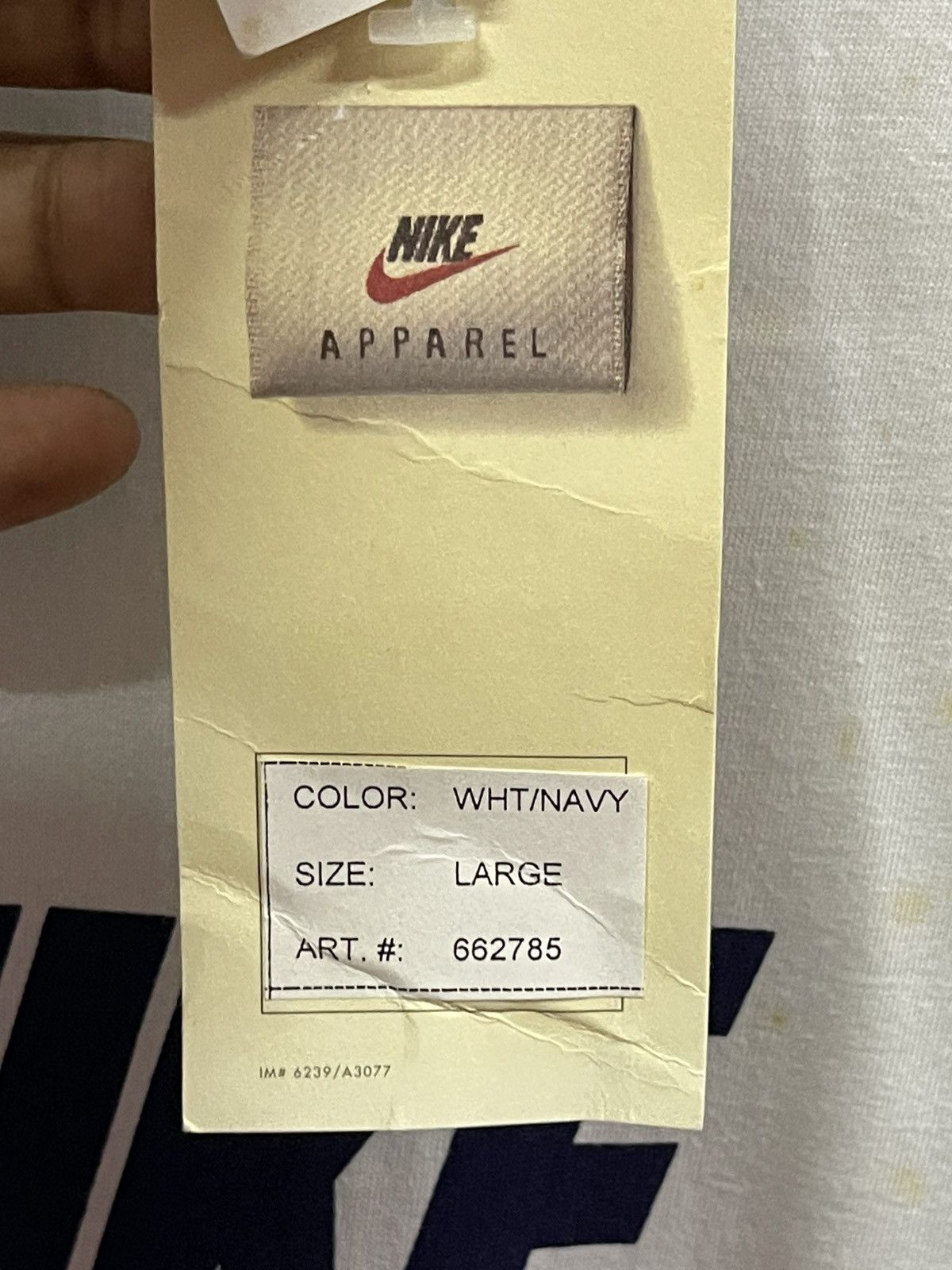 Vintage Vintage Nike Deadstock Very Rare🔥🔥🔥 Size US L / EU 52-54 / 3 - 9 Thumbnail