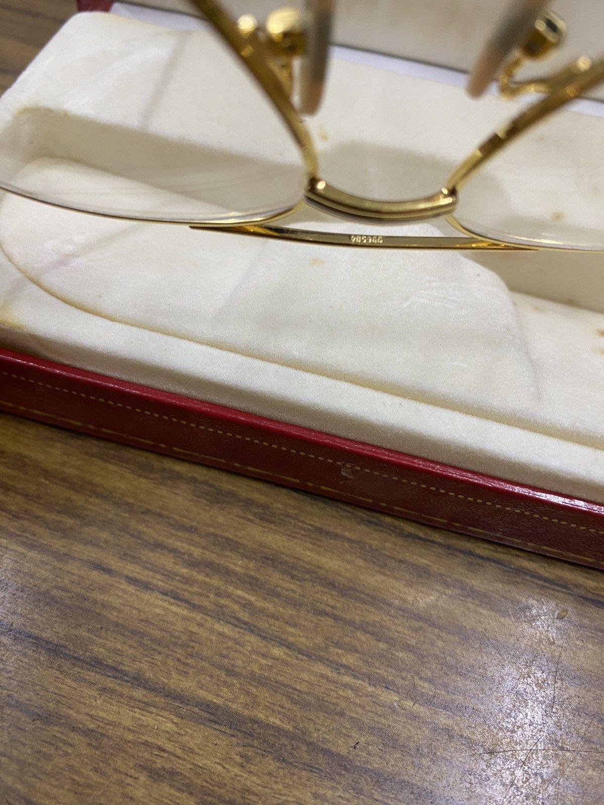 Cartier Very rare Vintage 1983 nos cartier glasses Size ONE SIZE - 4 Thumbnail