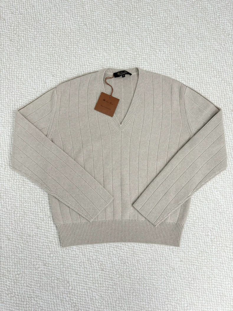 Loro Piana LORO PIANA V-neck sweater Size S / US 4 / IT 40 - 1 Thumbnail